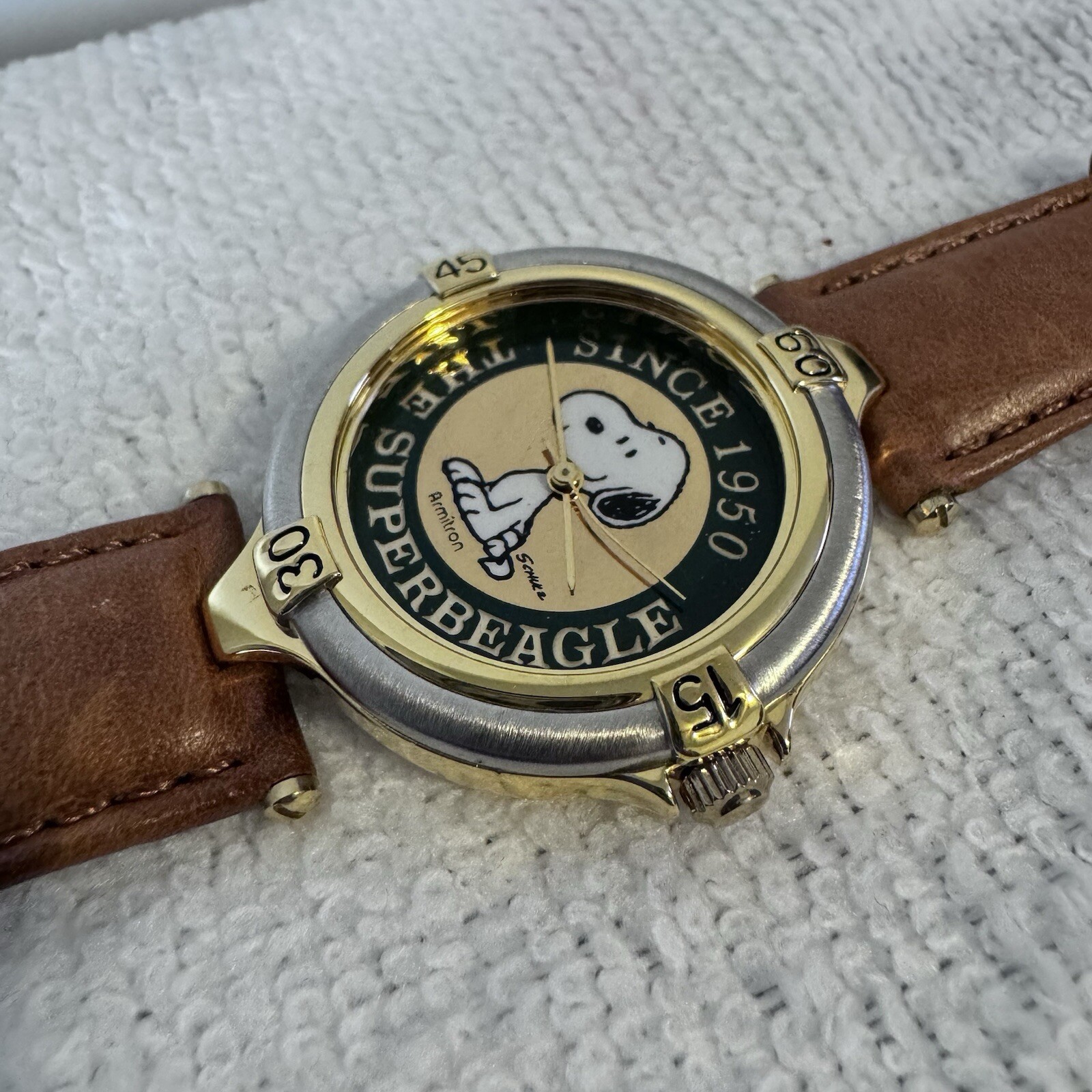 PEANUTS, Armitron Snoopy «Collectors Edition», CHARACTER WATCH Great Condition