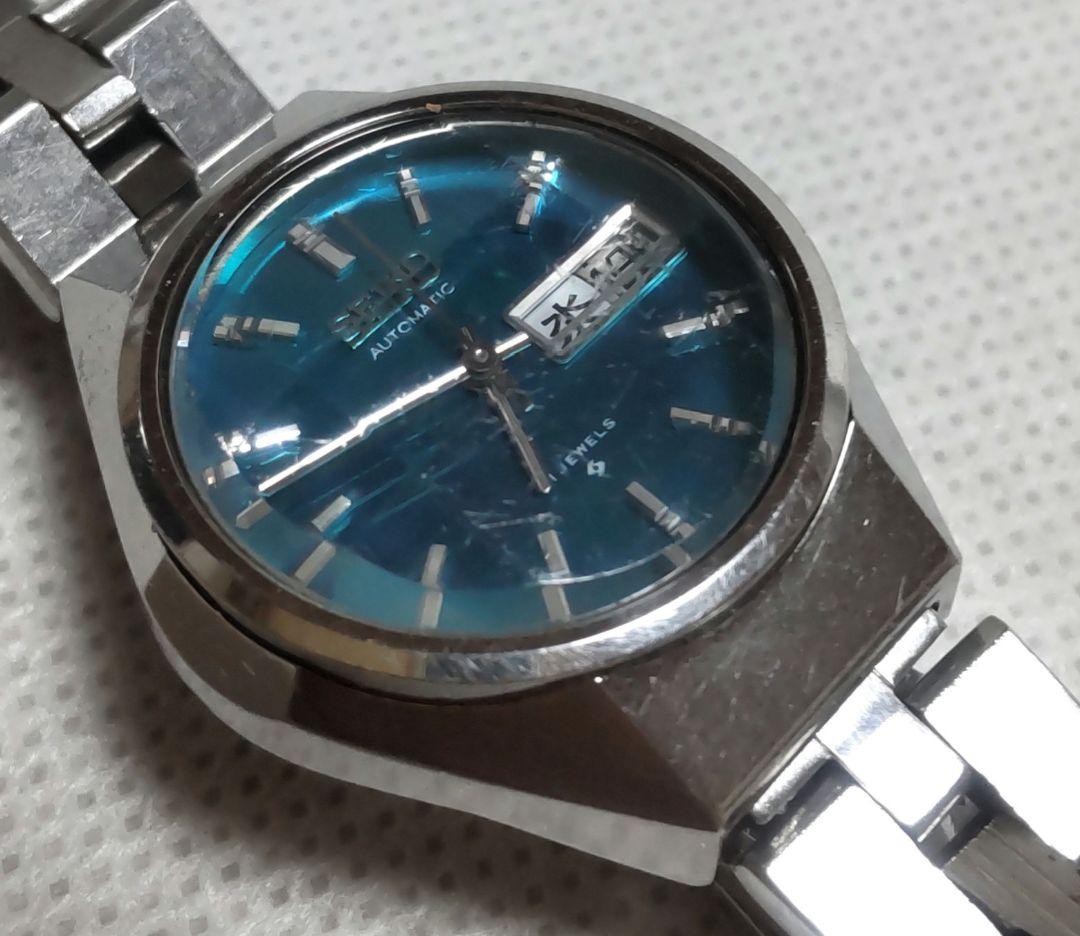 Seiko Automatic Ladies Watch Light Blue Dial 27mm wrist 16.0cm/6.3in