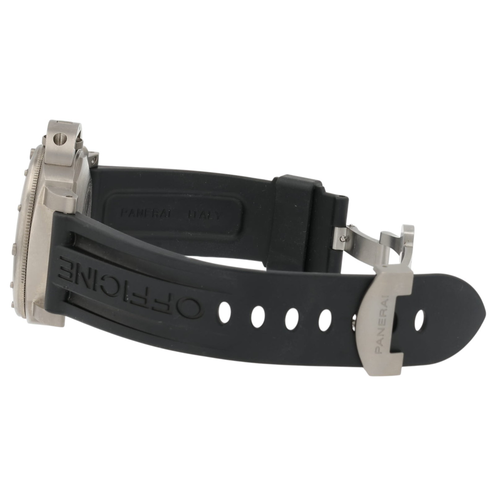 Panerai Luminor Submersible Black Dial Titanium 44mm Automatic Mens PAM00025