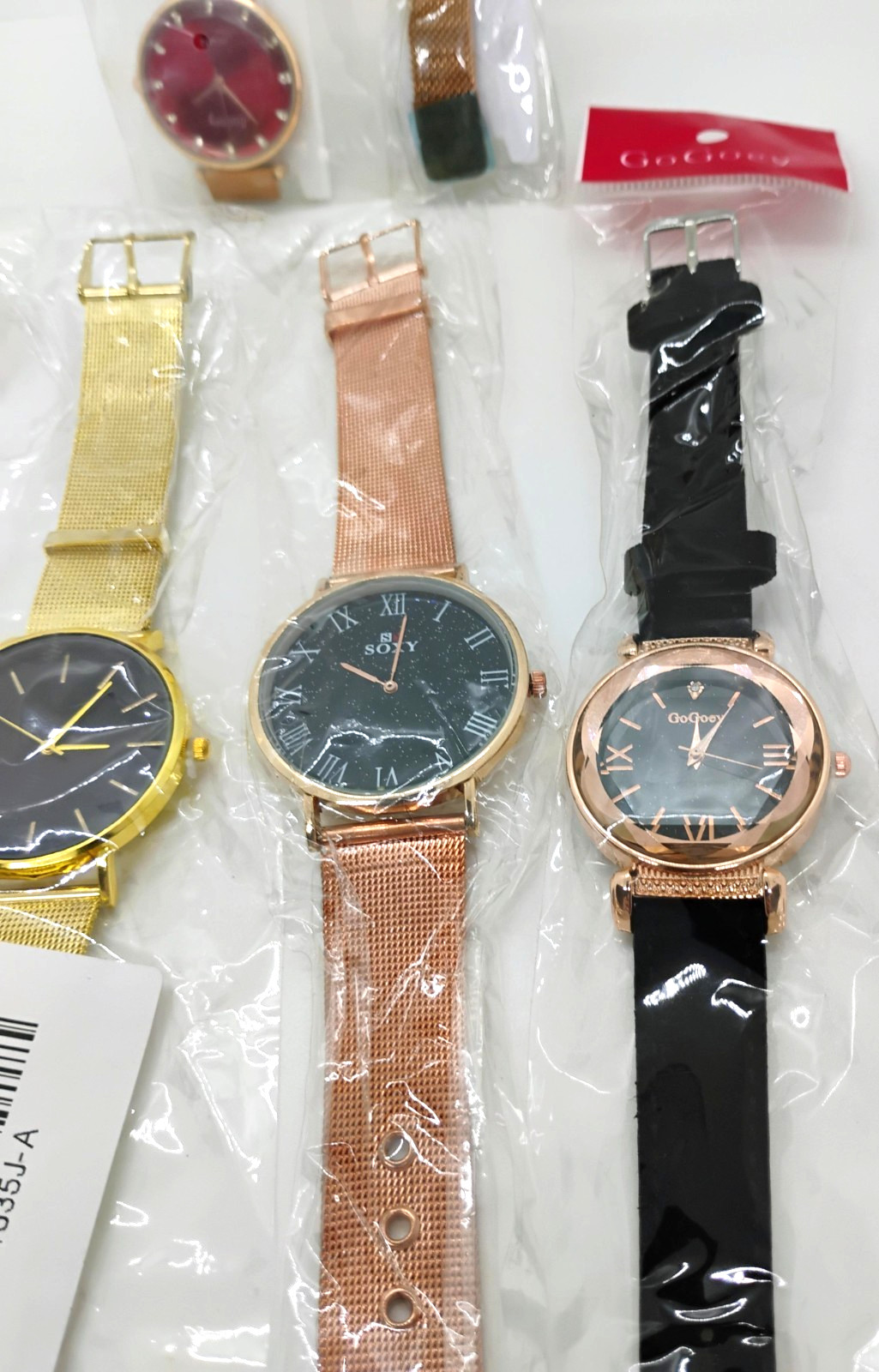 Mixed Lot Of 6 Womens New Watches Various Off Brands, Styles Lot #2