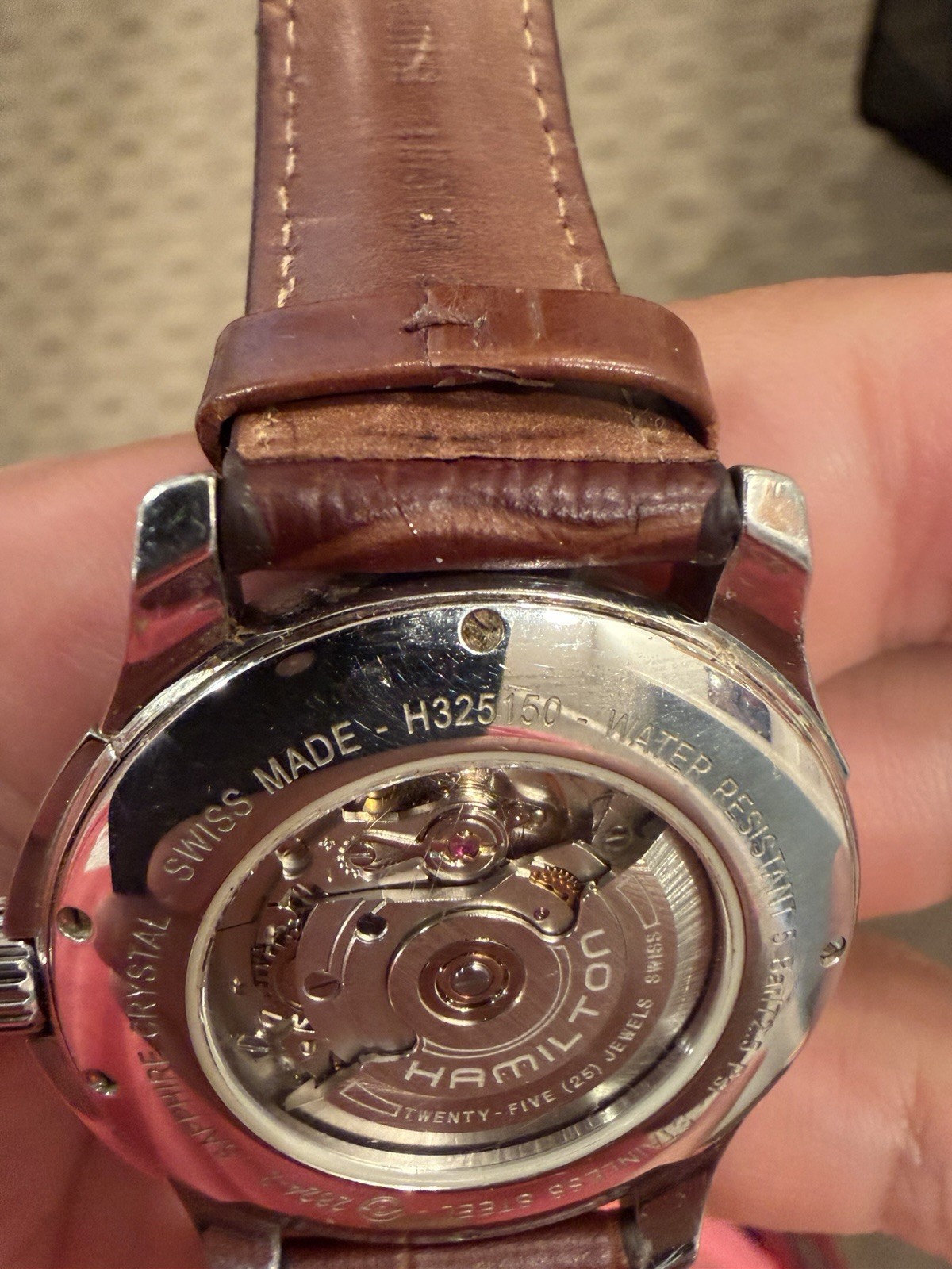 Hamilton Jazzmaster Viewmatic Automatic White Men’s Watch – H325150