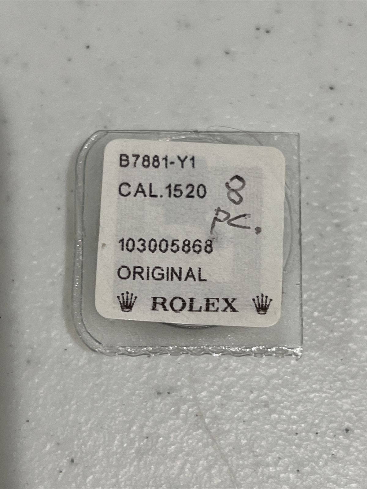 ROLEX 1520 7881 SETTING LEVER 1555 1565 1570 Authentic Original New One Piece