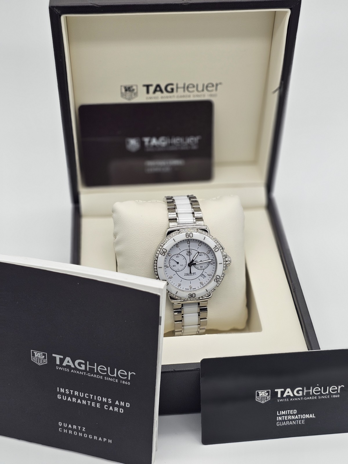 TAG Heuer CAH1213.BAO0863 Diamond Formula 1 Chronograph Excellent