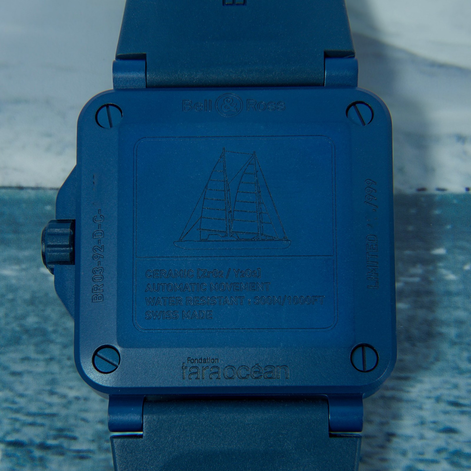 Bell & Ross BR03 Diver Tara BR0392-D-TR-CE/SRB