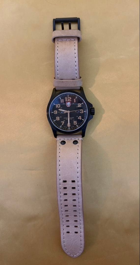 Luminox Atacama Field 1920 Day Date Watch 20cm 7.87in Quartz 200m Rare Working