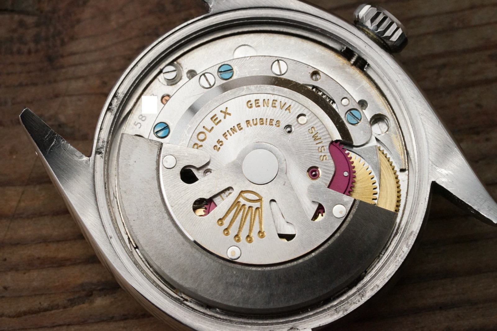 c.1960 Serviced ROLEX Vintage Air-King-Date 5700 34mm cal.1530 #1541
