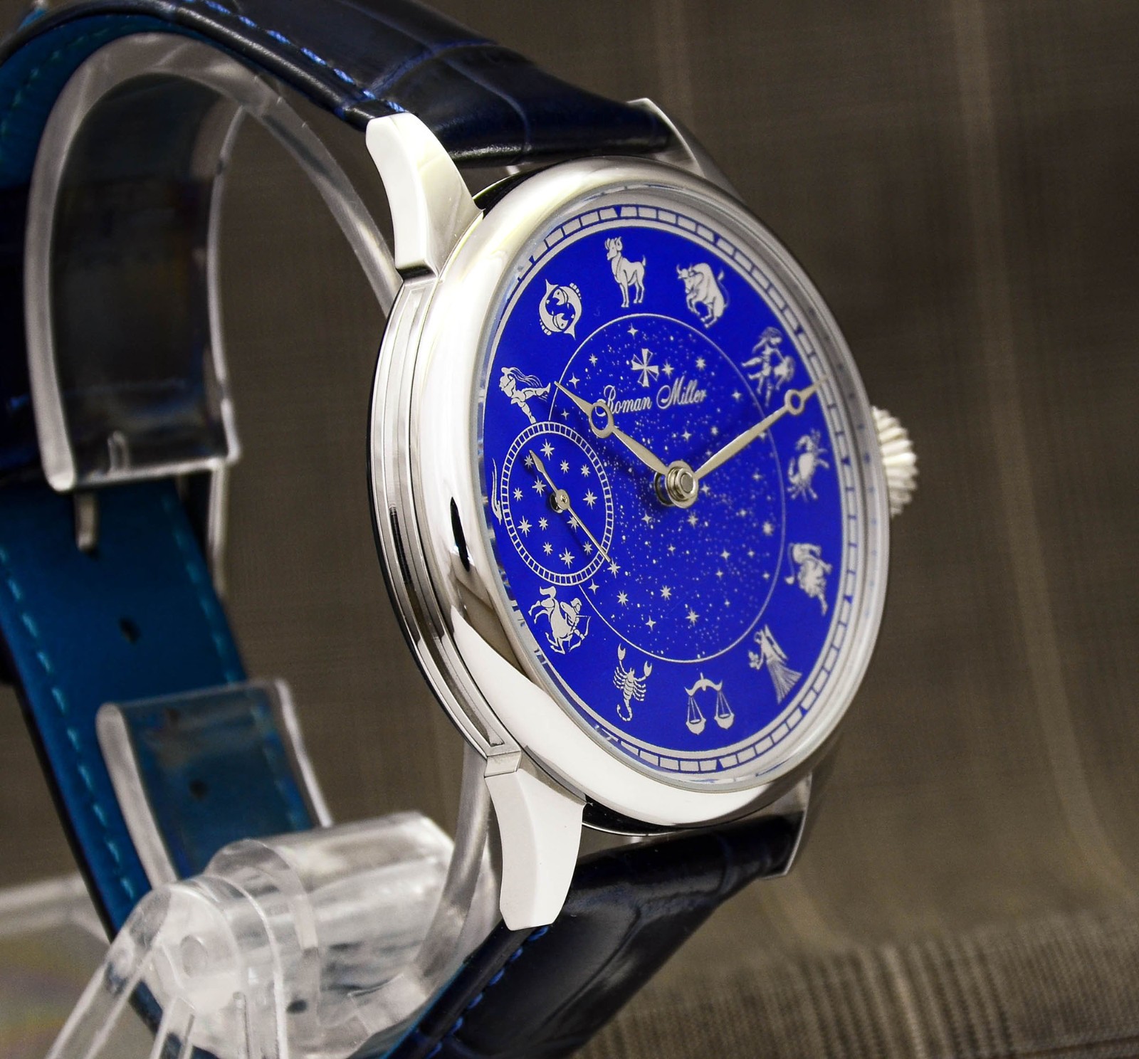 Dress Watch Zodiac Signs Man Wrist Watch Classic Marriage Watch Roman Miller