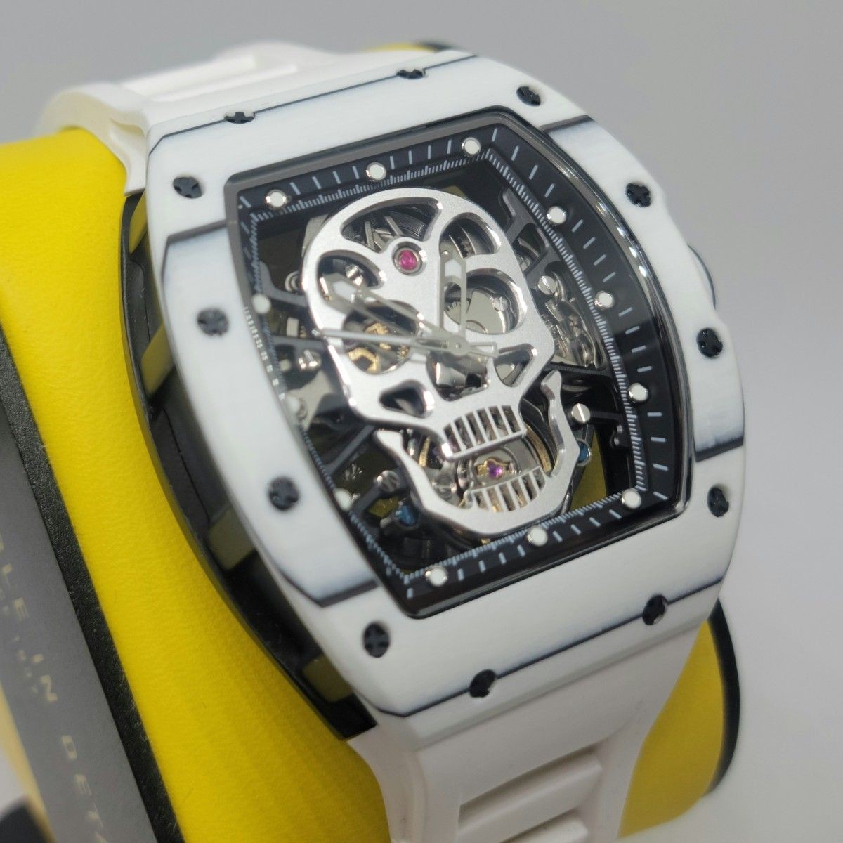 Invicta 49026 S1 Rally Crestpass Automatic White Rubber Watch