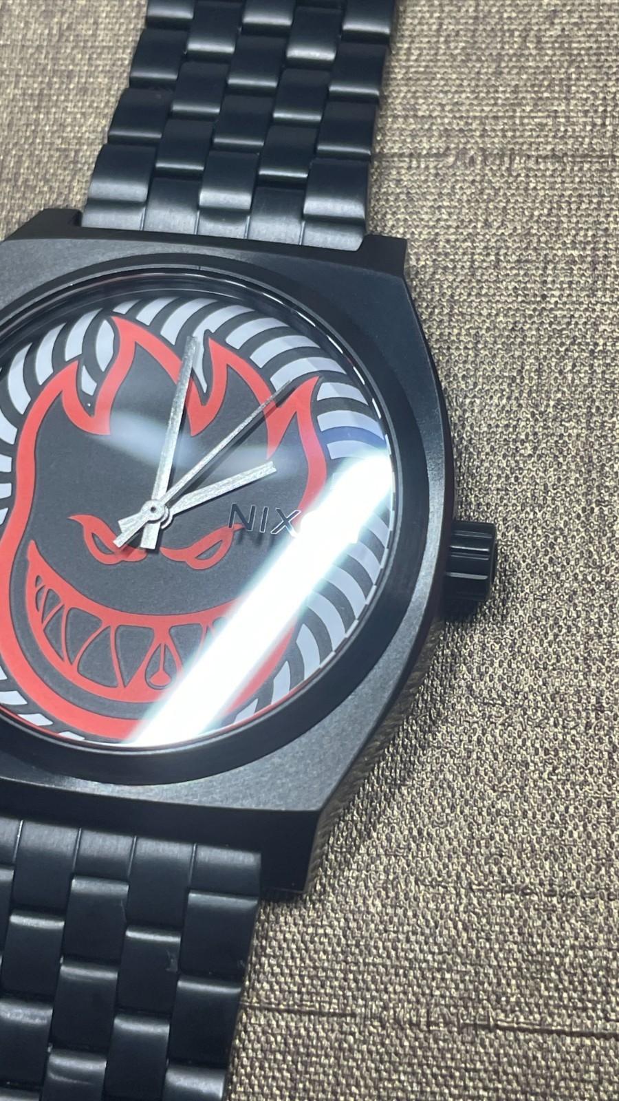 Nixon The Timeteller Spitfire Collaboration Fireball watch h124