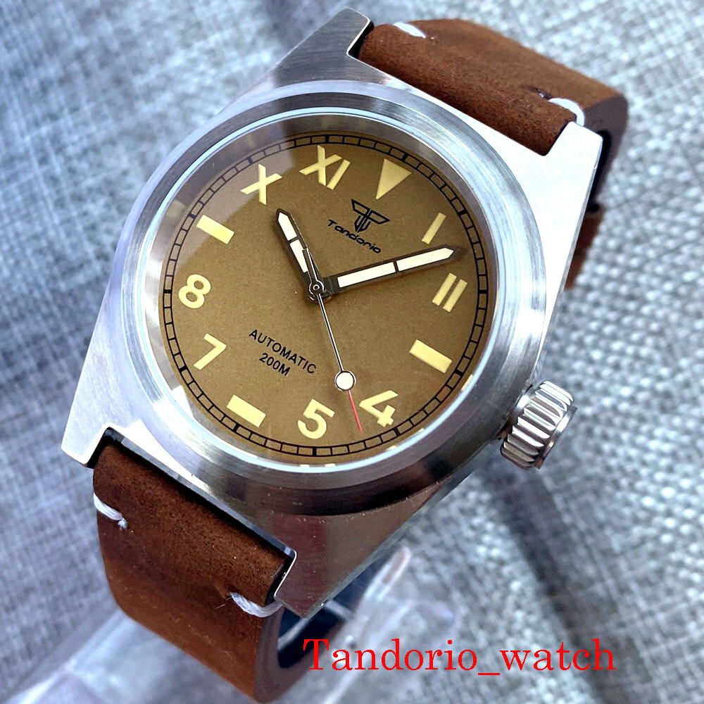 38mm Miyota 8215 Auto Men’s Watch California Dial Sapphire Glass 20ATM Luminous