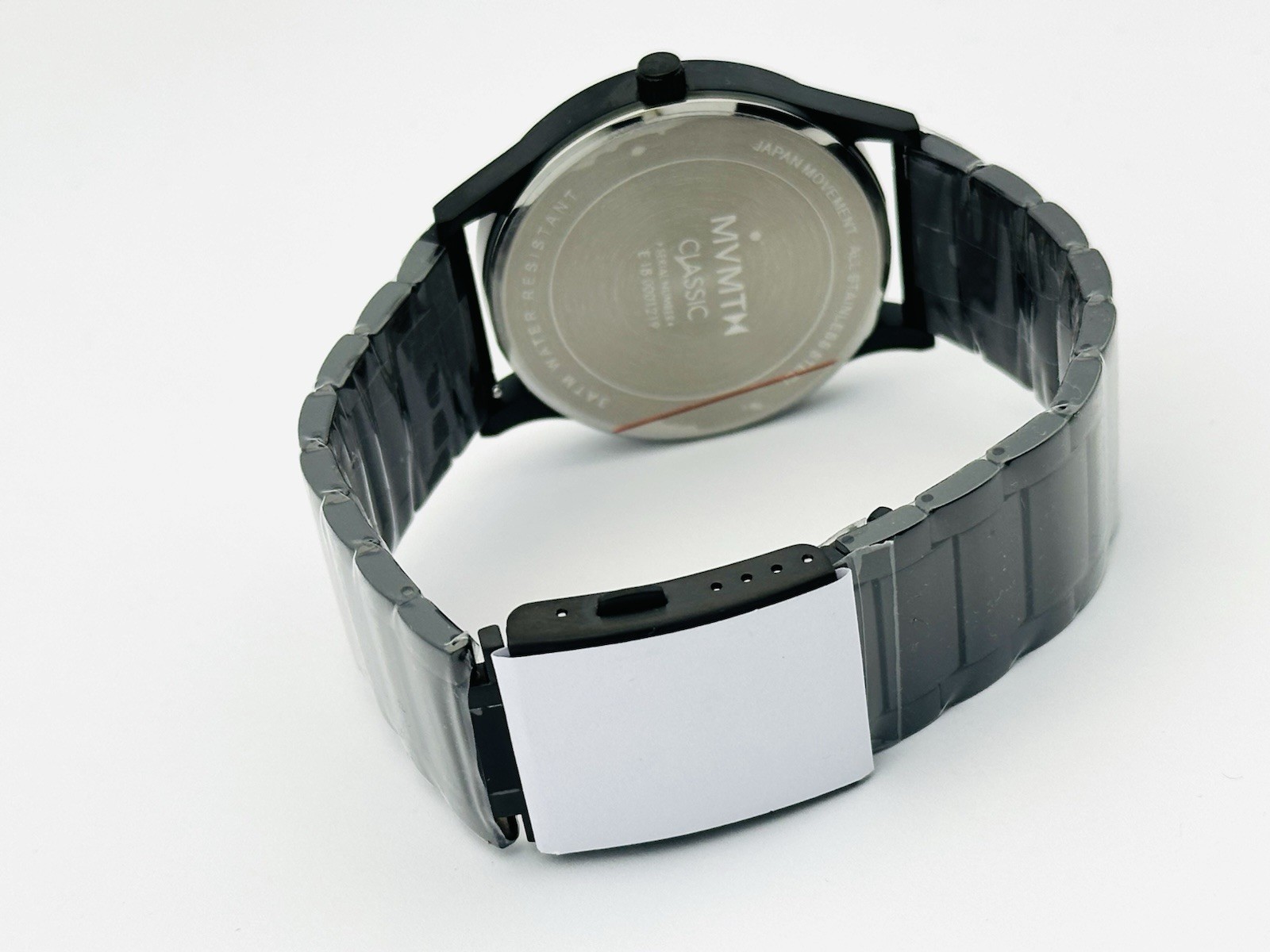MVMT L213.5B.551 Classic Black Dial Black Stainless Steel Bracelet 45mm Watch