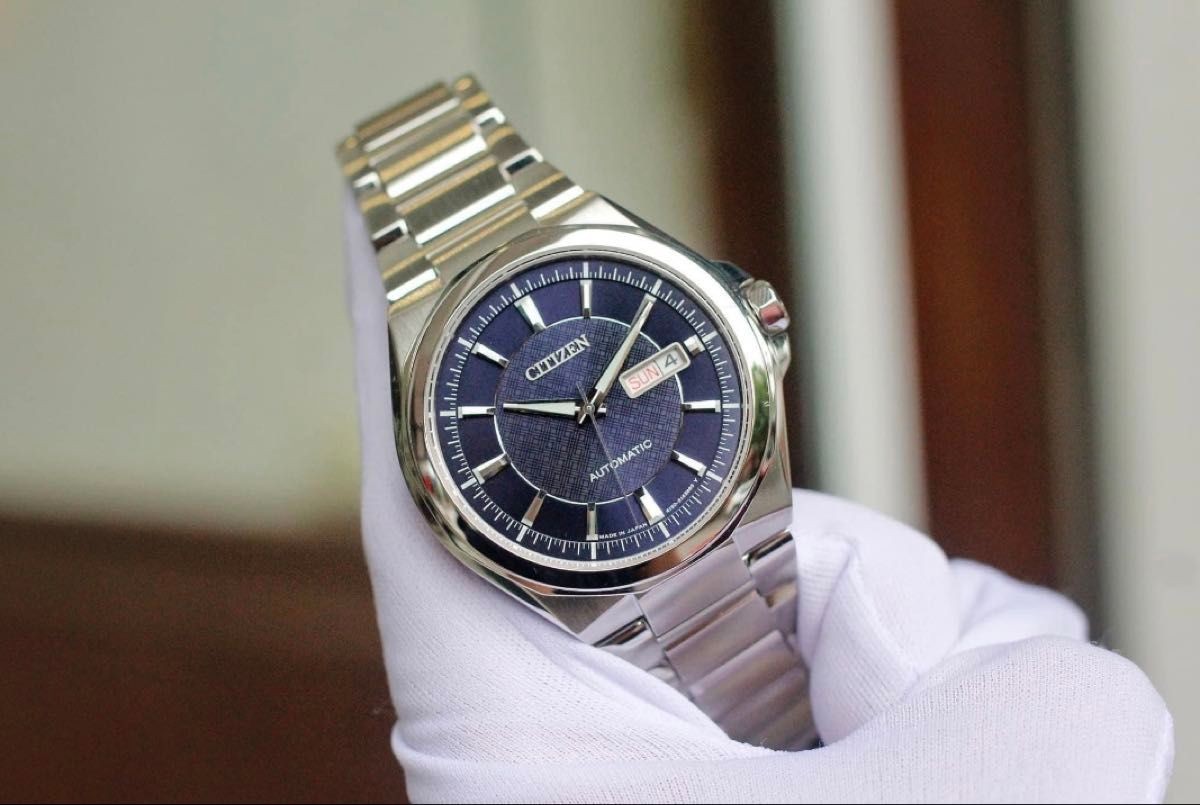 CITIZEN Collection Men’s Automatic Watch NP4080 50L Watch Blue Dial