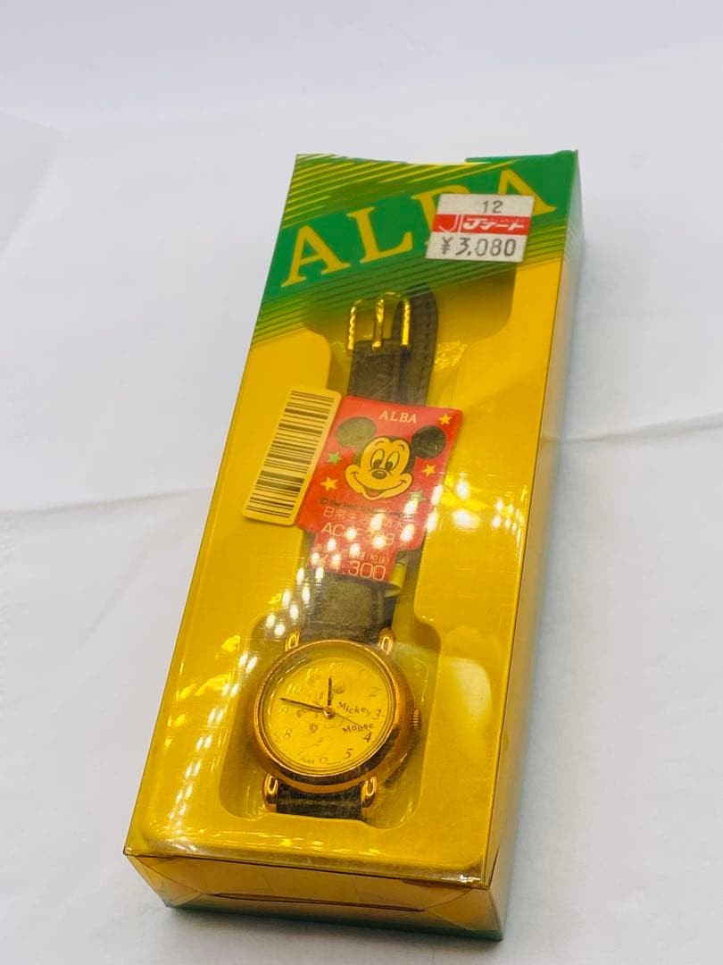Unused SEIKO ALBA Seiko Disney Mickey Mouse Watch ②