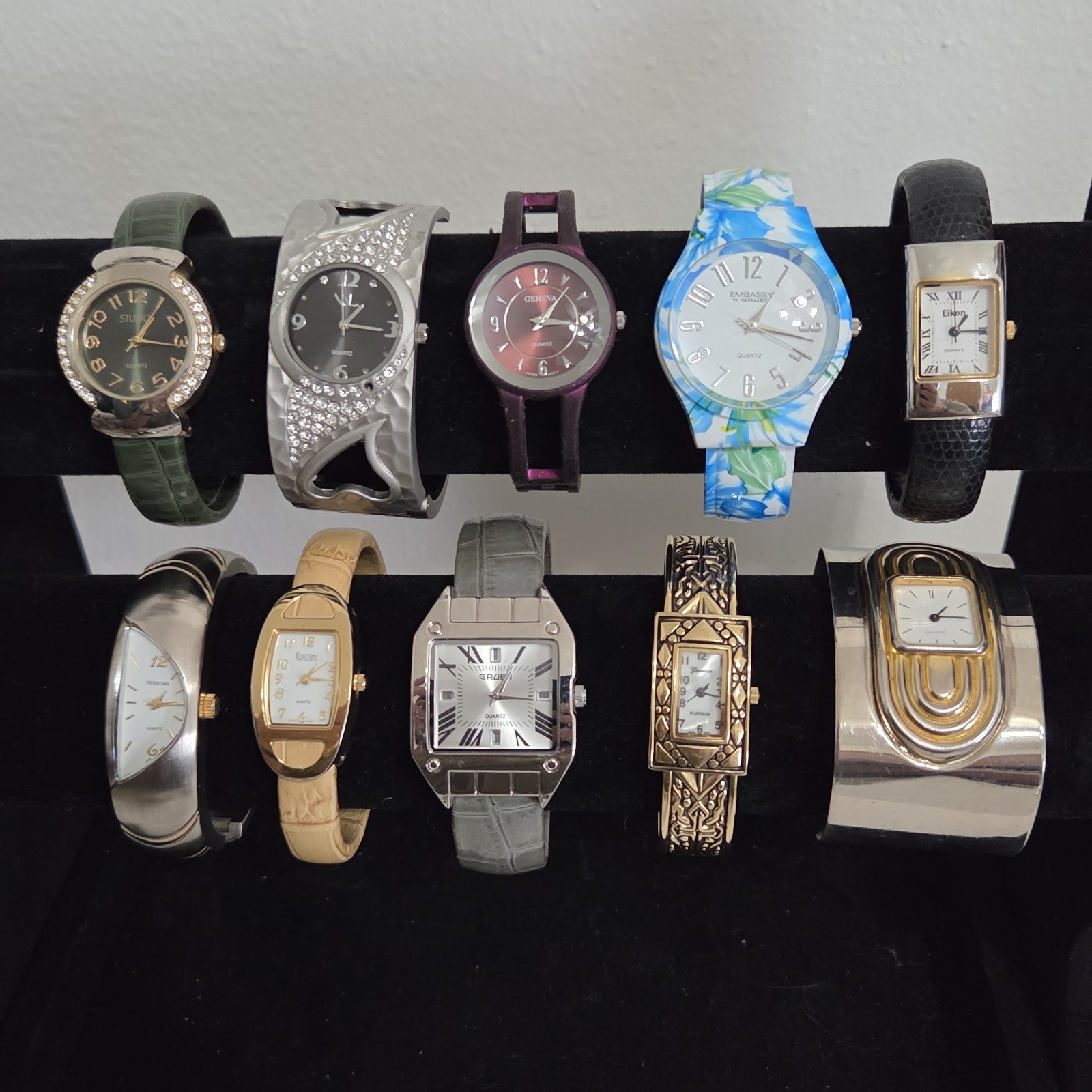 Ladies Watches lot of #3. Great Working Watches Various Brands. Pre-owned