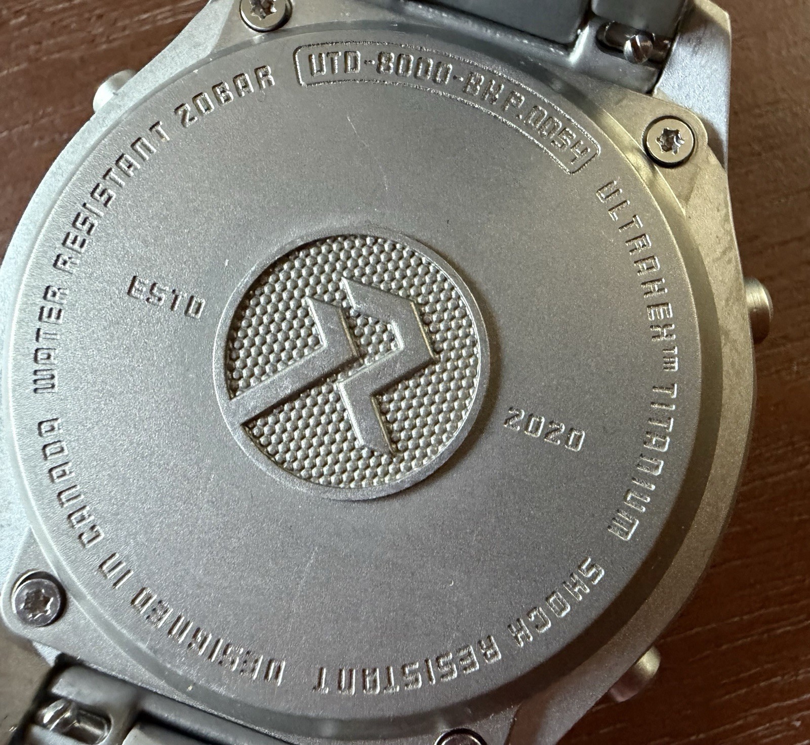 RZE UltraHex Titanium Digital UTD-8000 Black