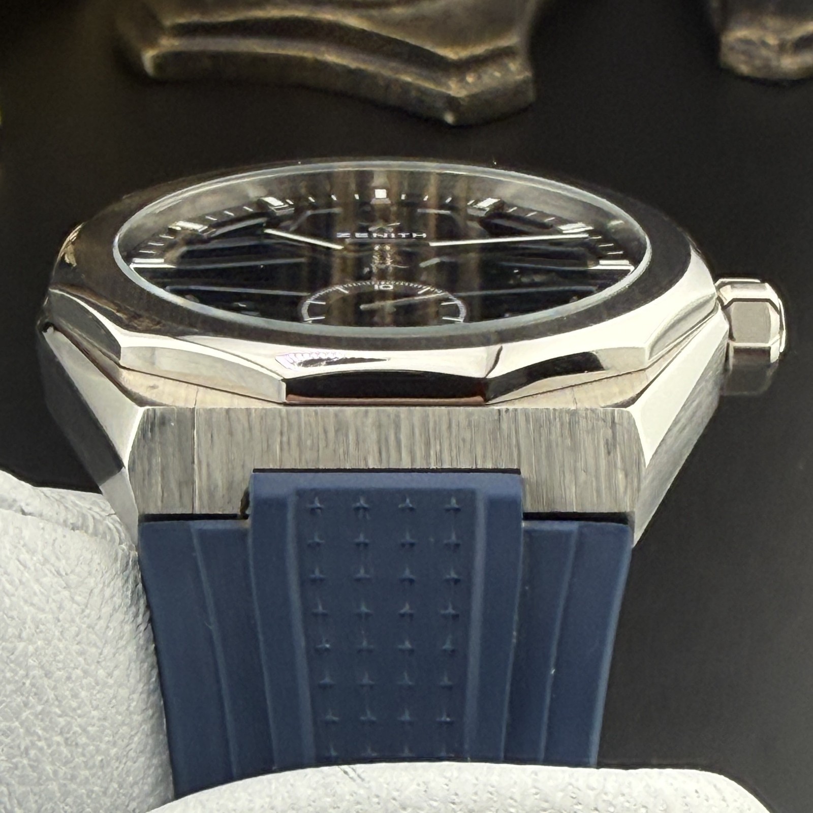 Zenith Defy Skyline Skeleton Blue 03.9300.3620/79.I001 El Primero 41mm Excellent