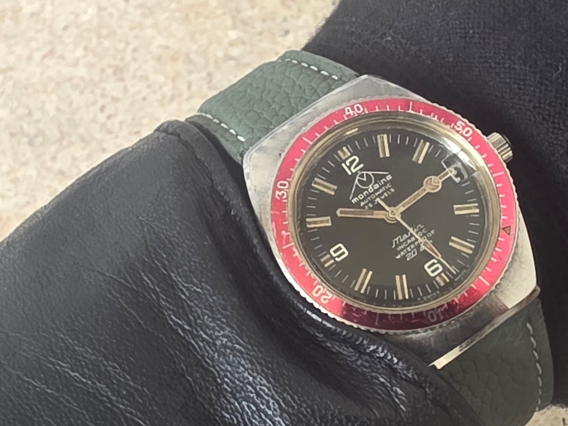 Mondaine Antigo Marlin Diver Submarino 200 M Automatico SWISS MADE