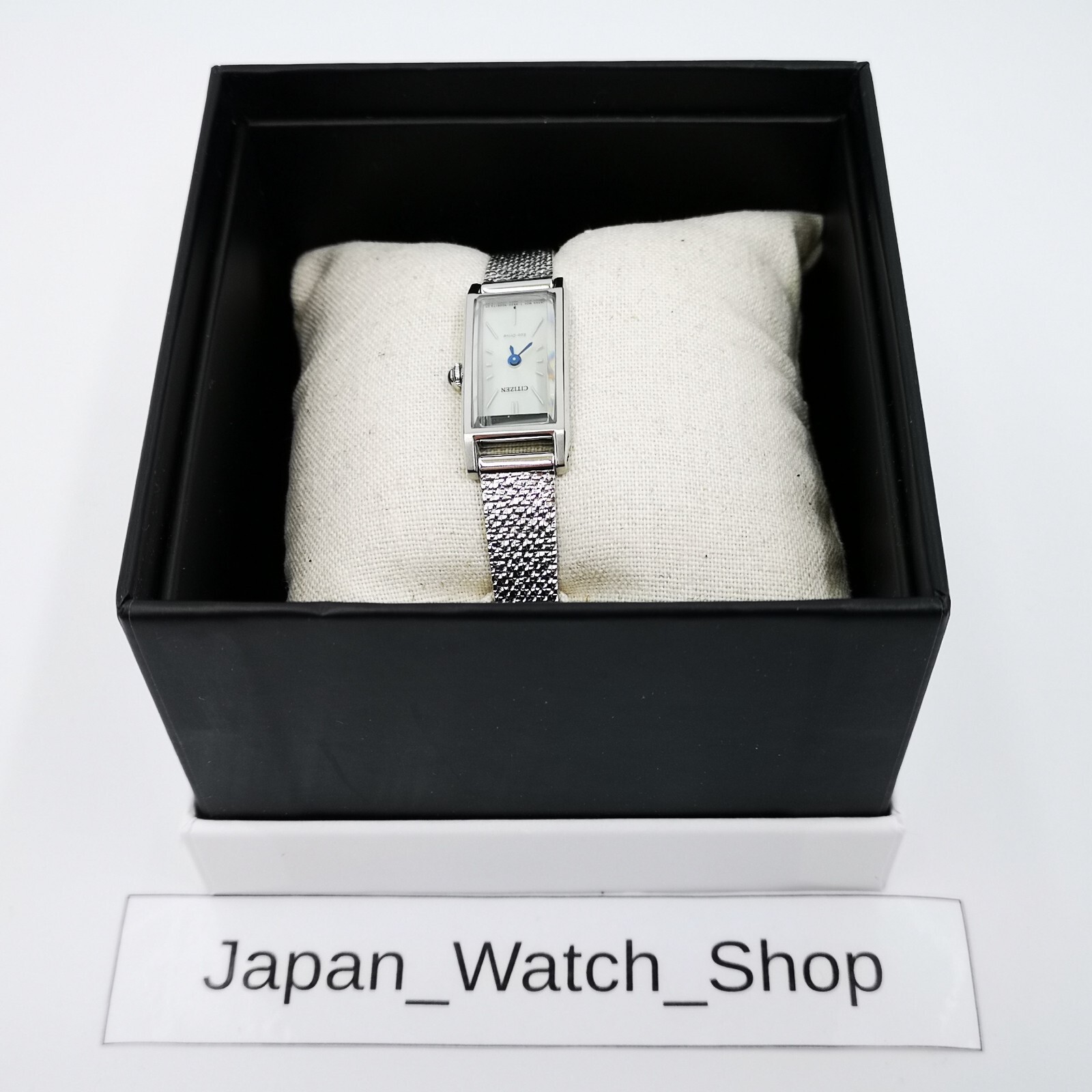 CITIZEN Key Kii: Eco-Drive EG7040-58A Silver Solar Women’s Watch New in Box