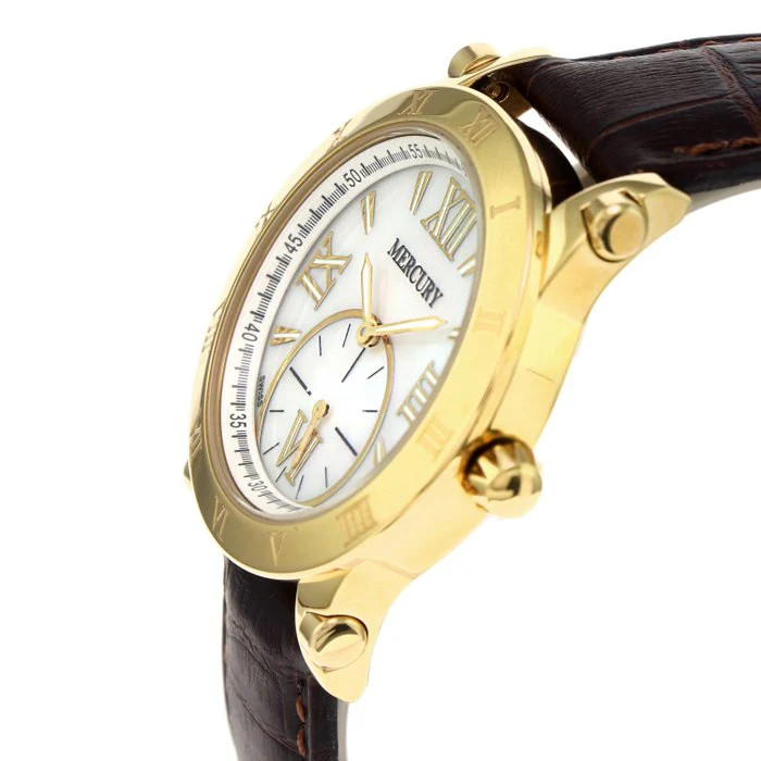 Mercury – Swiss Watch – ME255-GL-7 Swiss Quartz 36 mm ME255 50m (5 ATM, 169 ft)