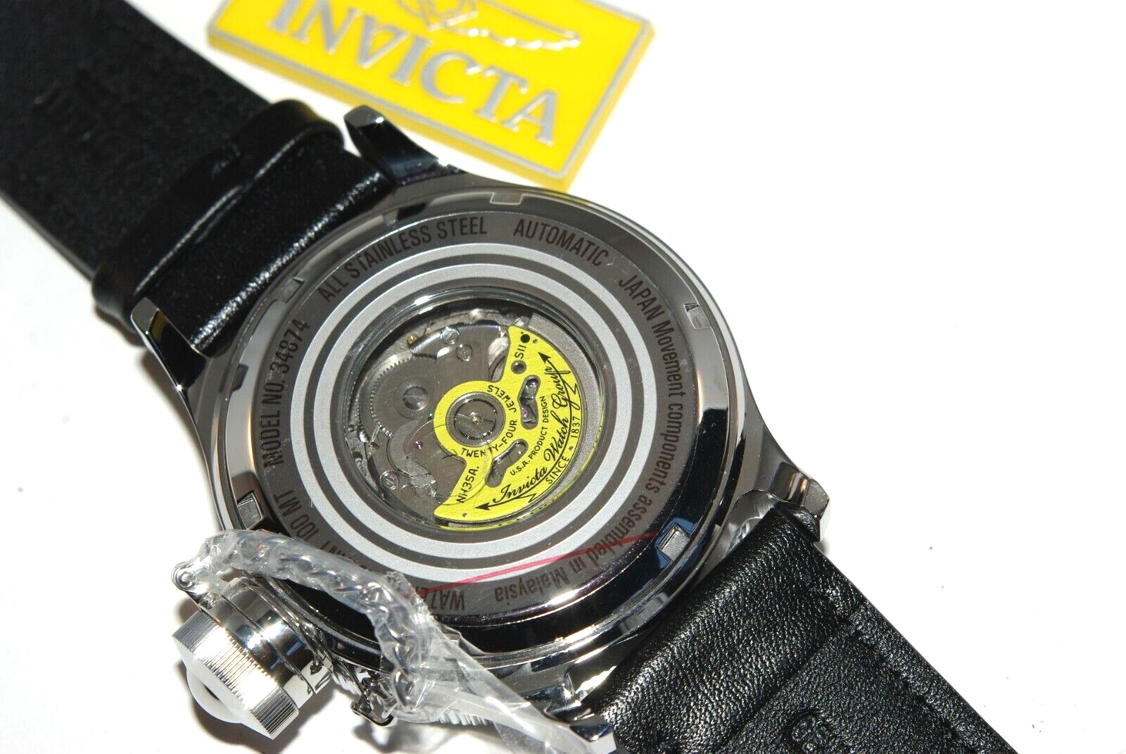 INVICTA 34874 RUSSIAN DIVER AUTOMATIC WITH SII NH35A 24 JEWEL MOVEMENT