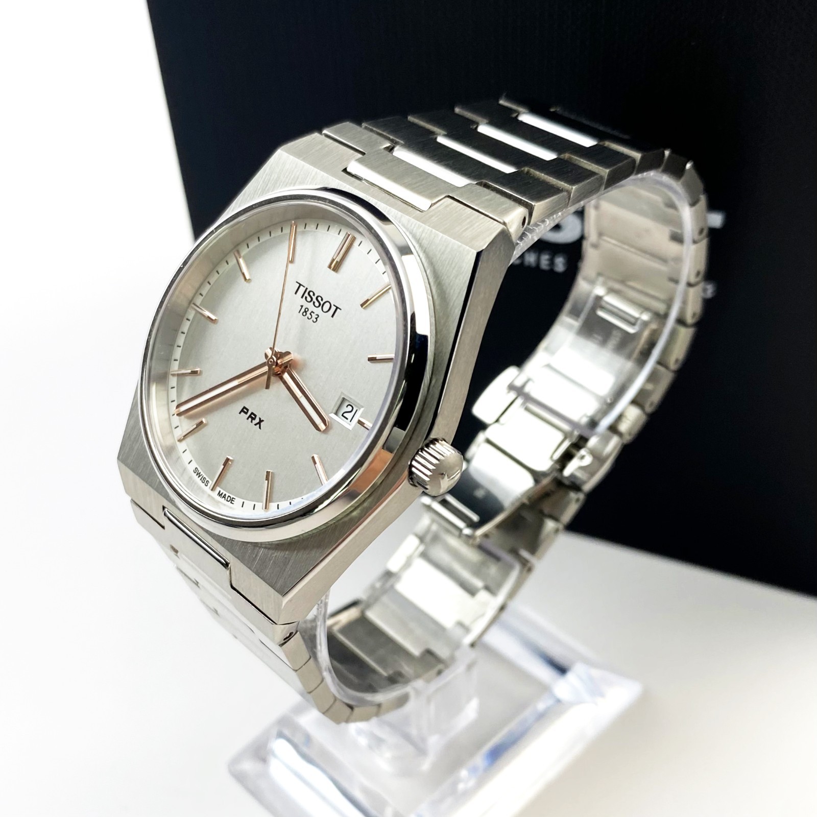 Tissot PRX Silver Dial Stainless Steel Quartz Men’s Watch T137.410.11.031.00