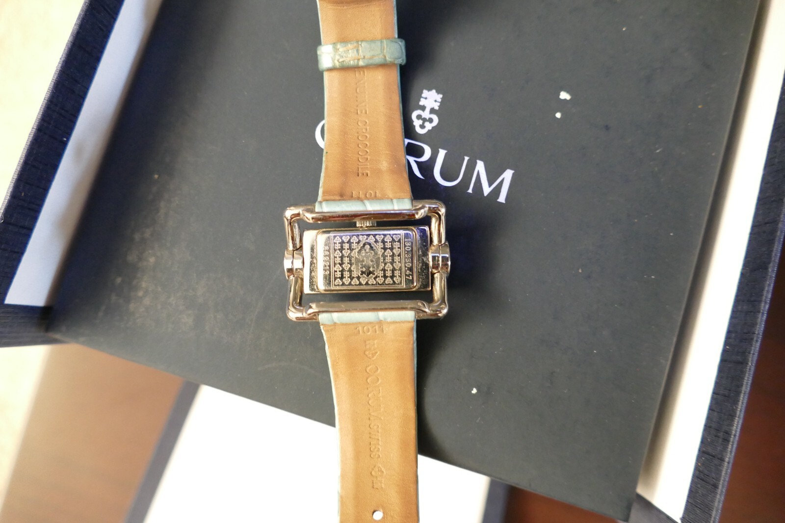 Corum ladies womans Horizontal Diamond jewellery watch lv 130.330.47 £3950