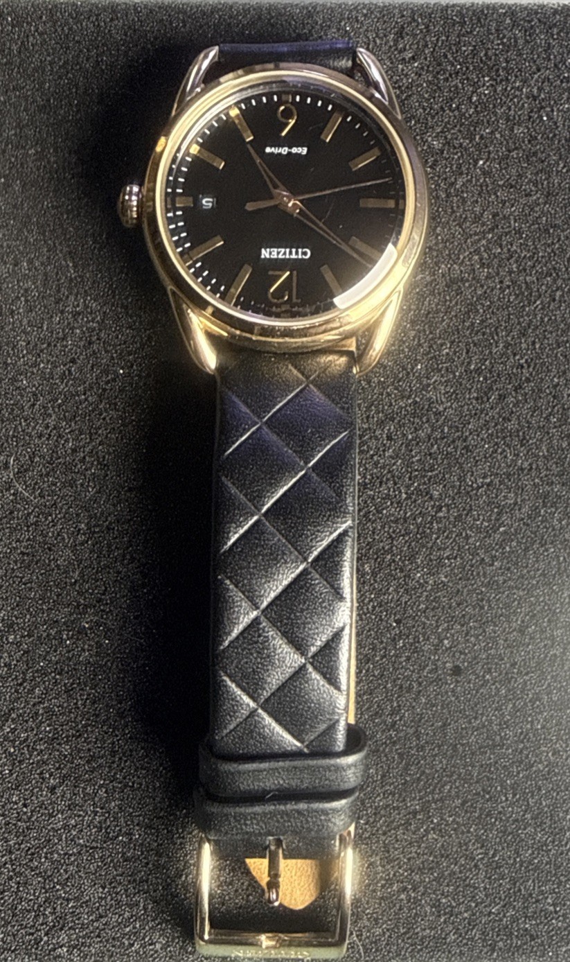 Citizen Drive Black Dial Ladies Watch FE6083-13E