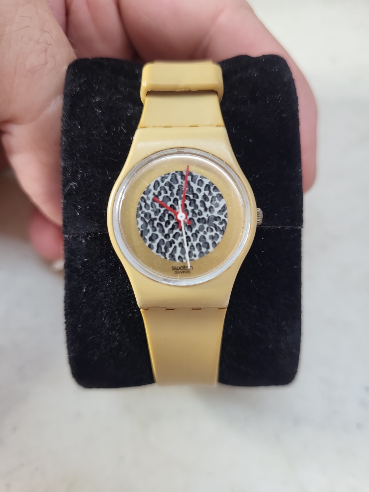 Swatch Watch BC/BG LT102 Women’s 25mm 1985 Great Condition Working Vintage Rare