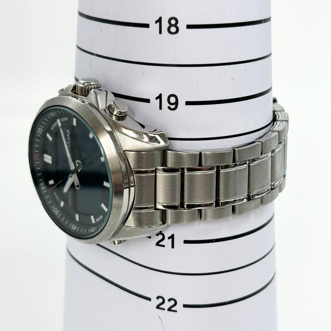 Pulsar by Seiko PZ4021 Analog Digital Quartz Watch Used