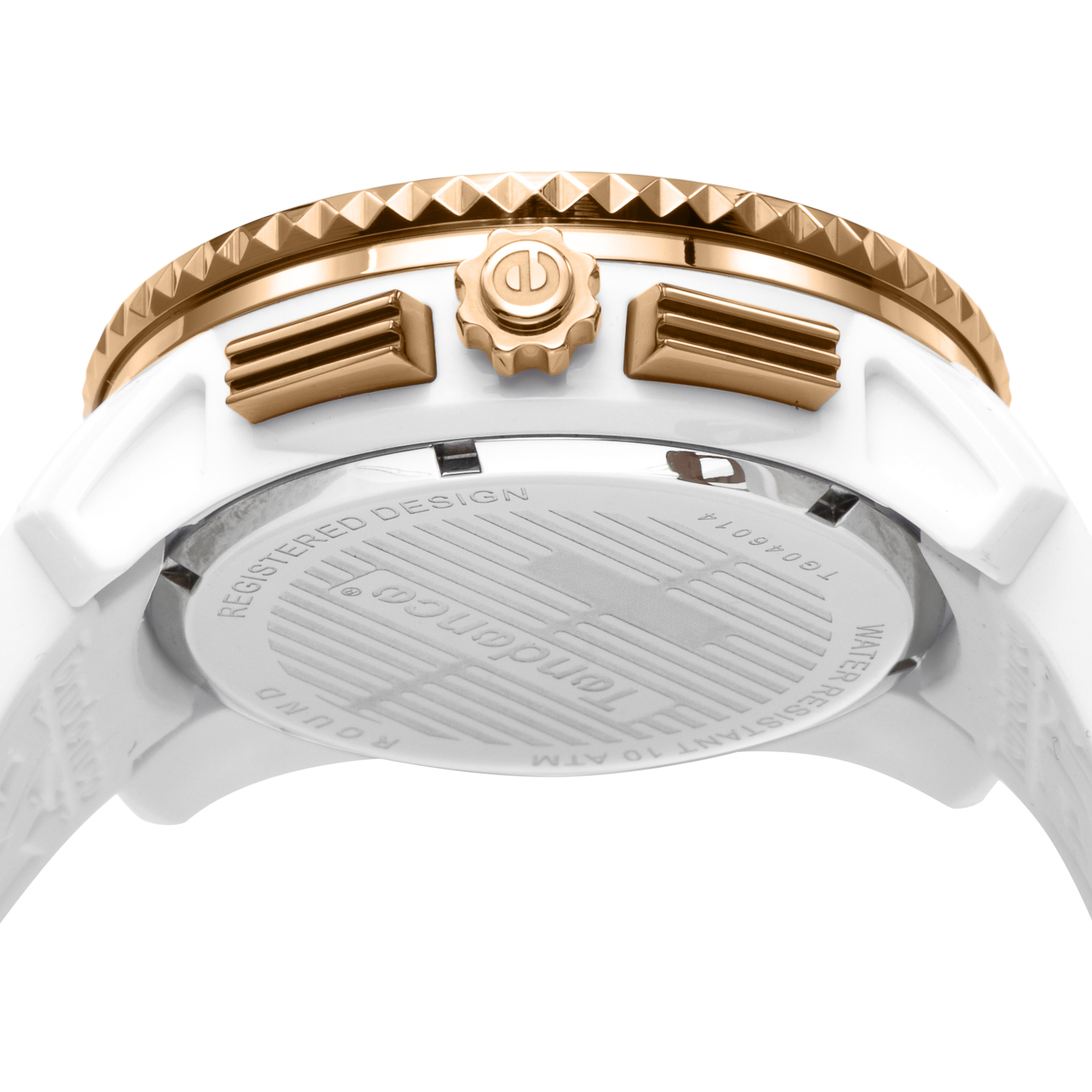 TENDENCE GULLIVER ROUND CHRONO Men’s Women’s White Quartz Ref. TG046014 Watch