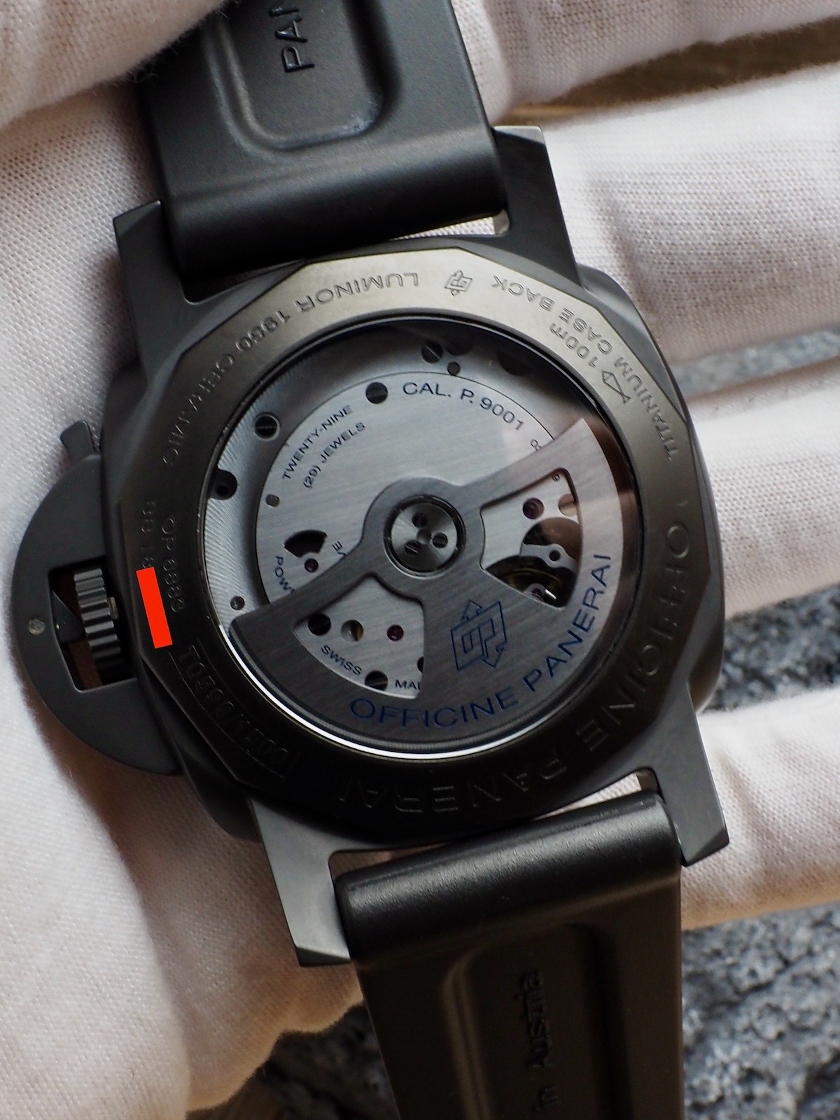 Panerai Luminor 44 Ceramic Ceramica Auto PAM00441 «T» Full Set 2 Straps! CRAZY!