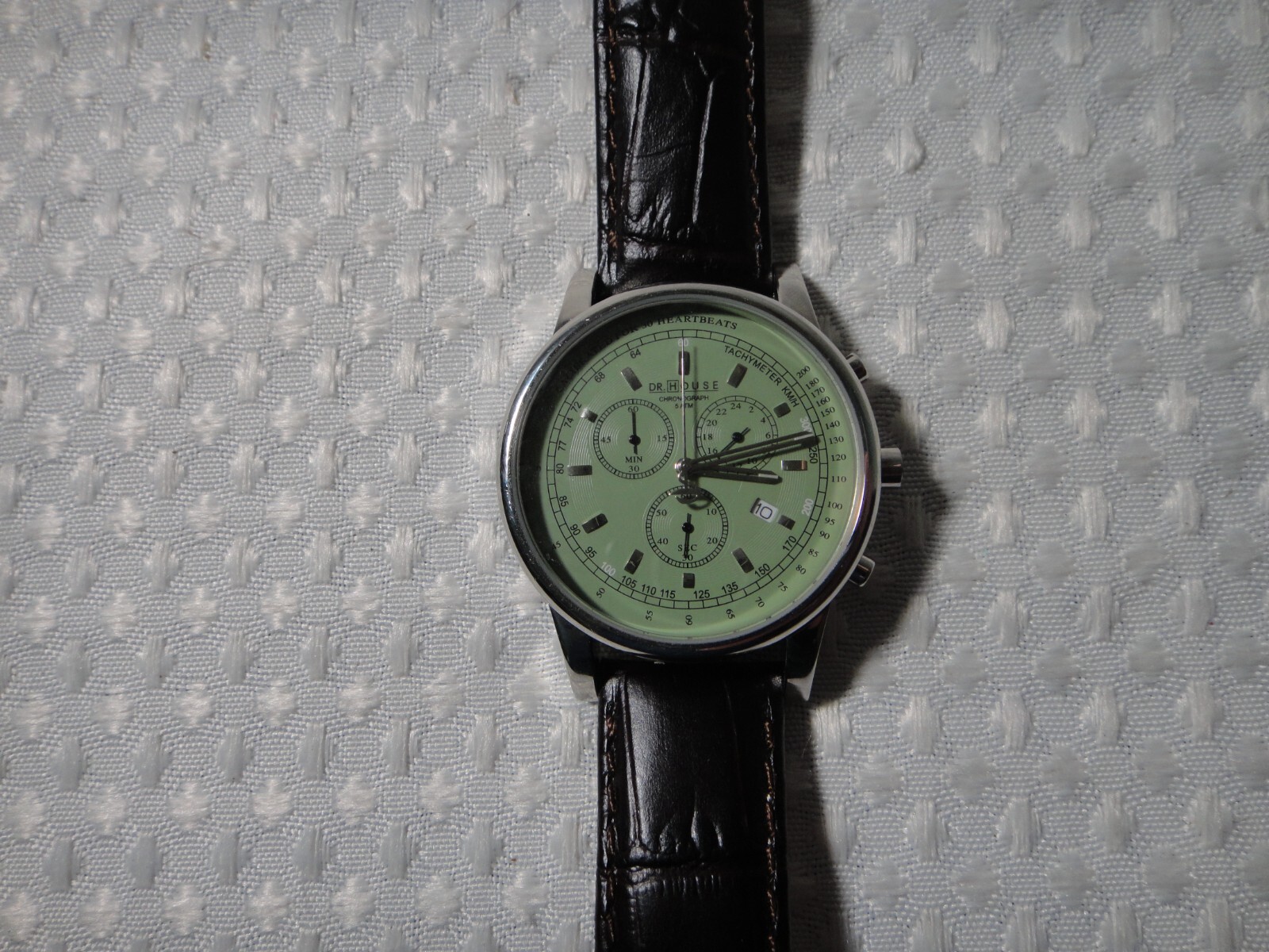 Dr. House KronSegler KS 785 Medical Pulsometer Chronograph Steel Green Watch