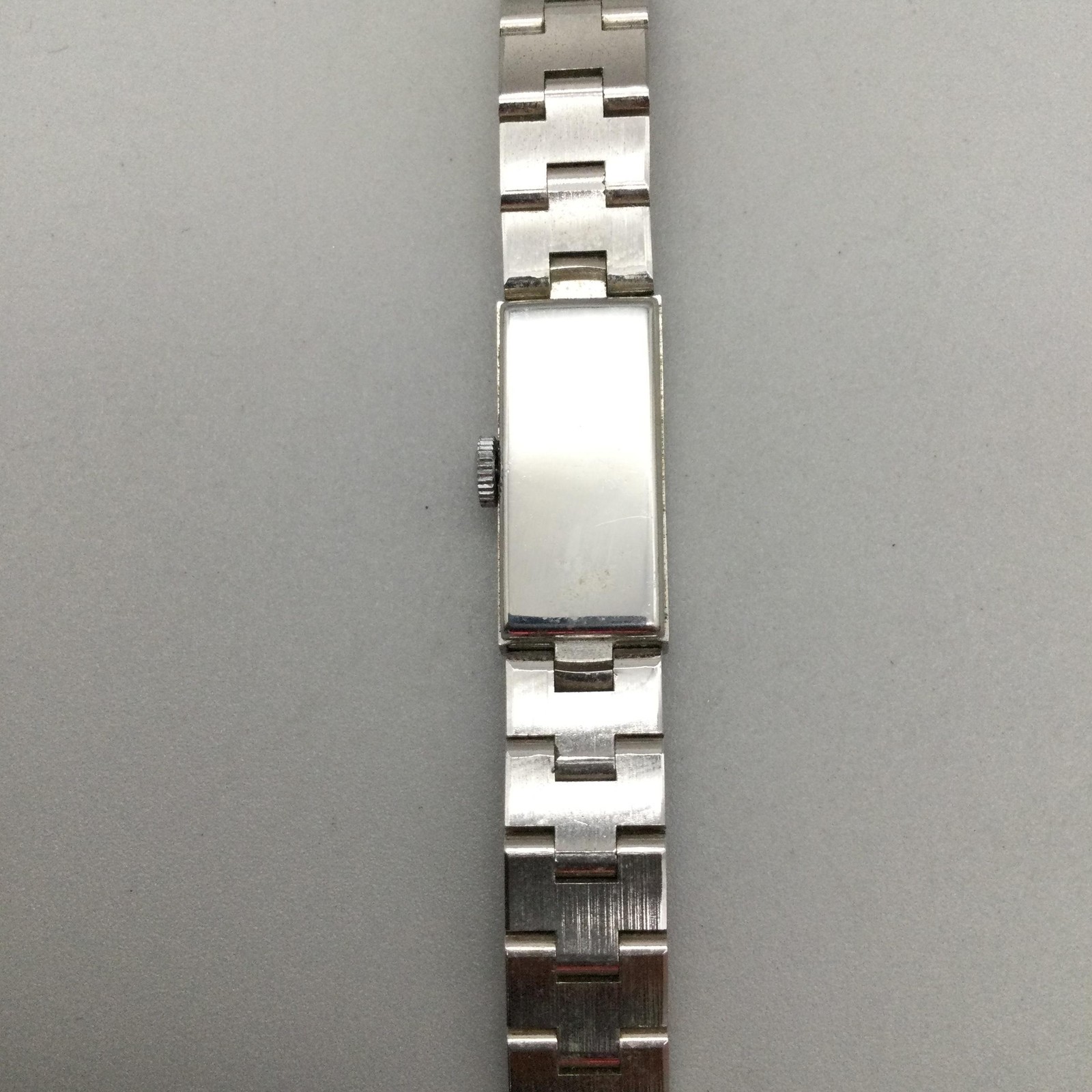 Vintage Le Marque Womens Watch 11mm Silver Tone Manual Wind Swiss 6.5″