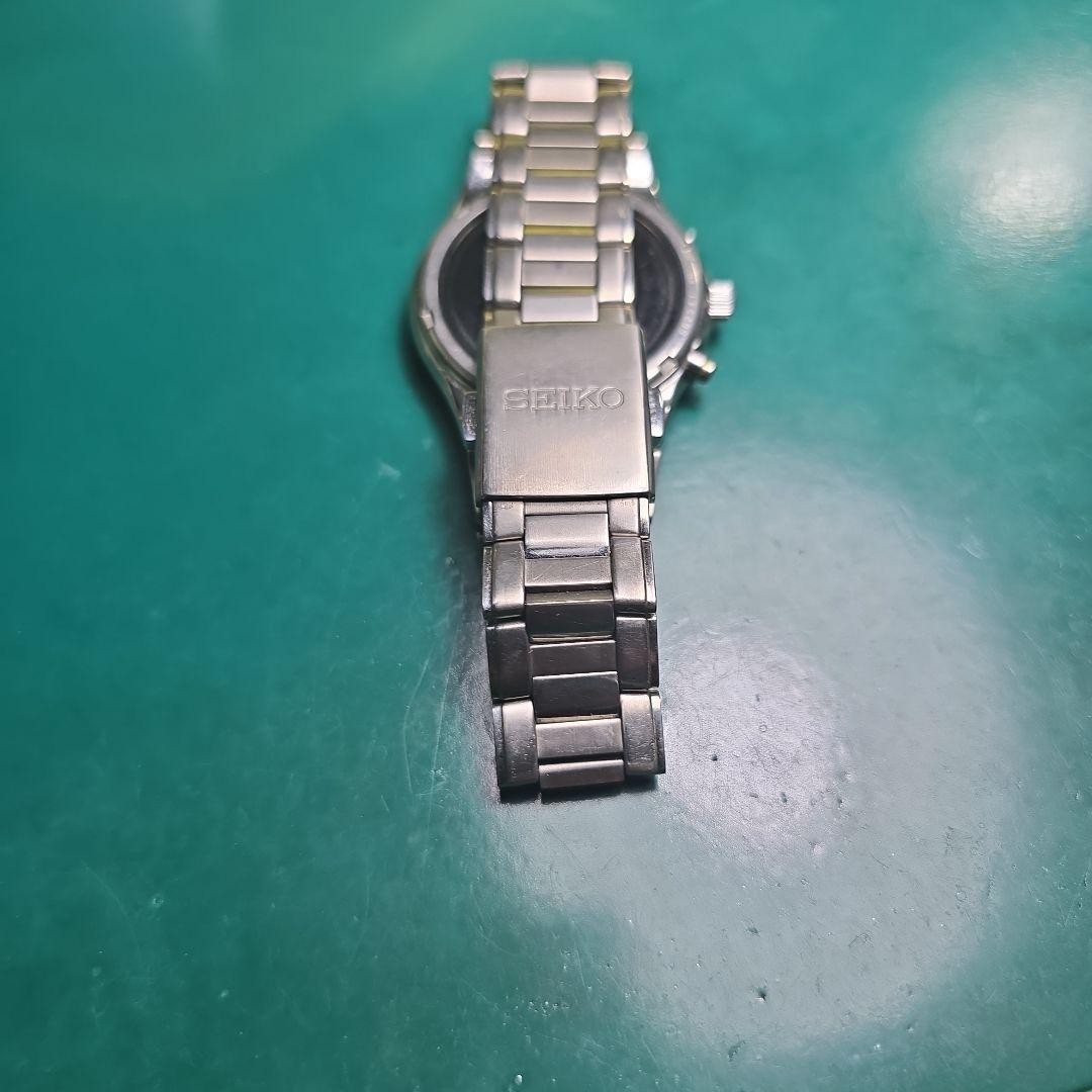 SEIKO SOLAR TITANIUM 7B22-0ad0 Radio-Controlled Watch