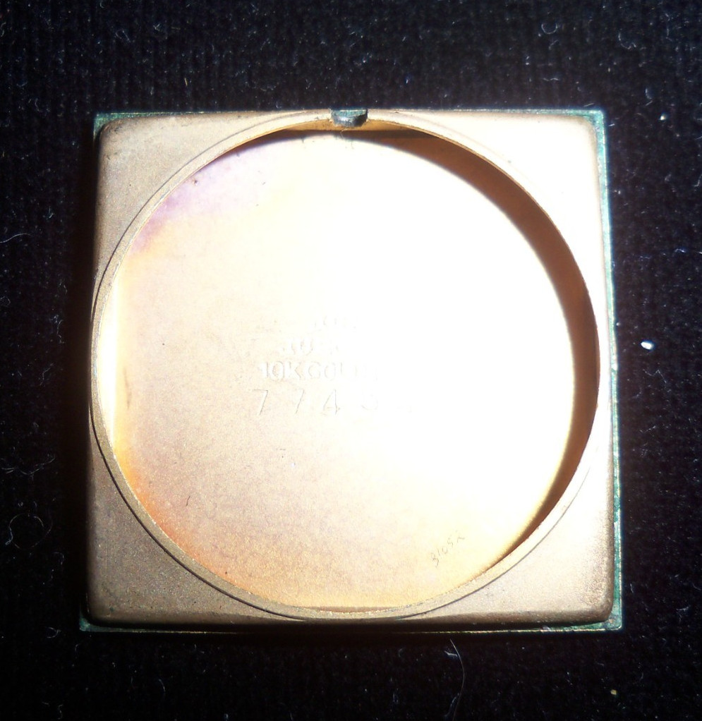 Vintage JULES JURGENSEN 10K Filled Gold Men’s Watch 1949 – missing winding knob