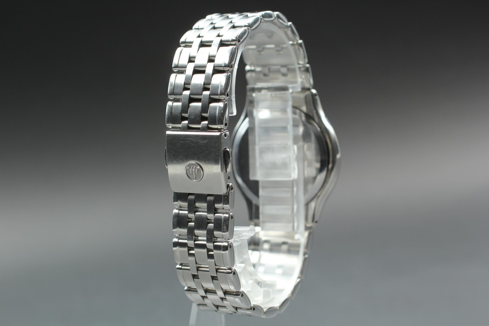 2002 *Exc+5 w/ Box* SEIKO Credor 8J86-7A00 Silver 35mm Quartz Men’s Watch JAPAN