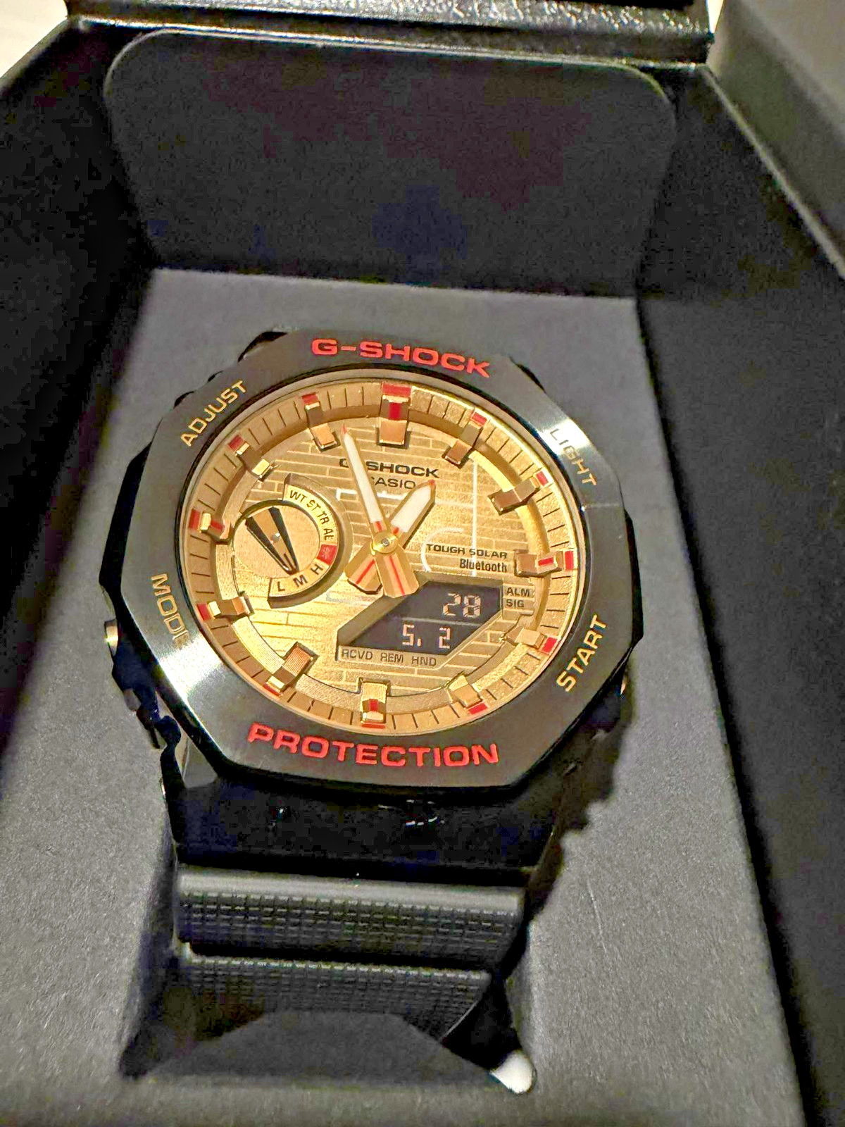 G-SHOCK GBM-2100RH-1A «SOLAR & BLUETOOTH»| TOP SELLER!!! | LIMITED EDITION!!!