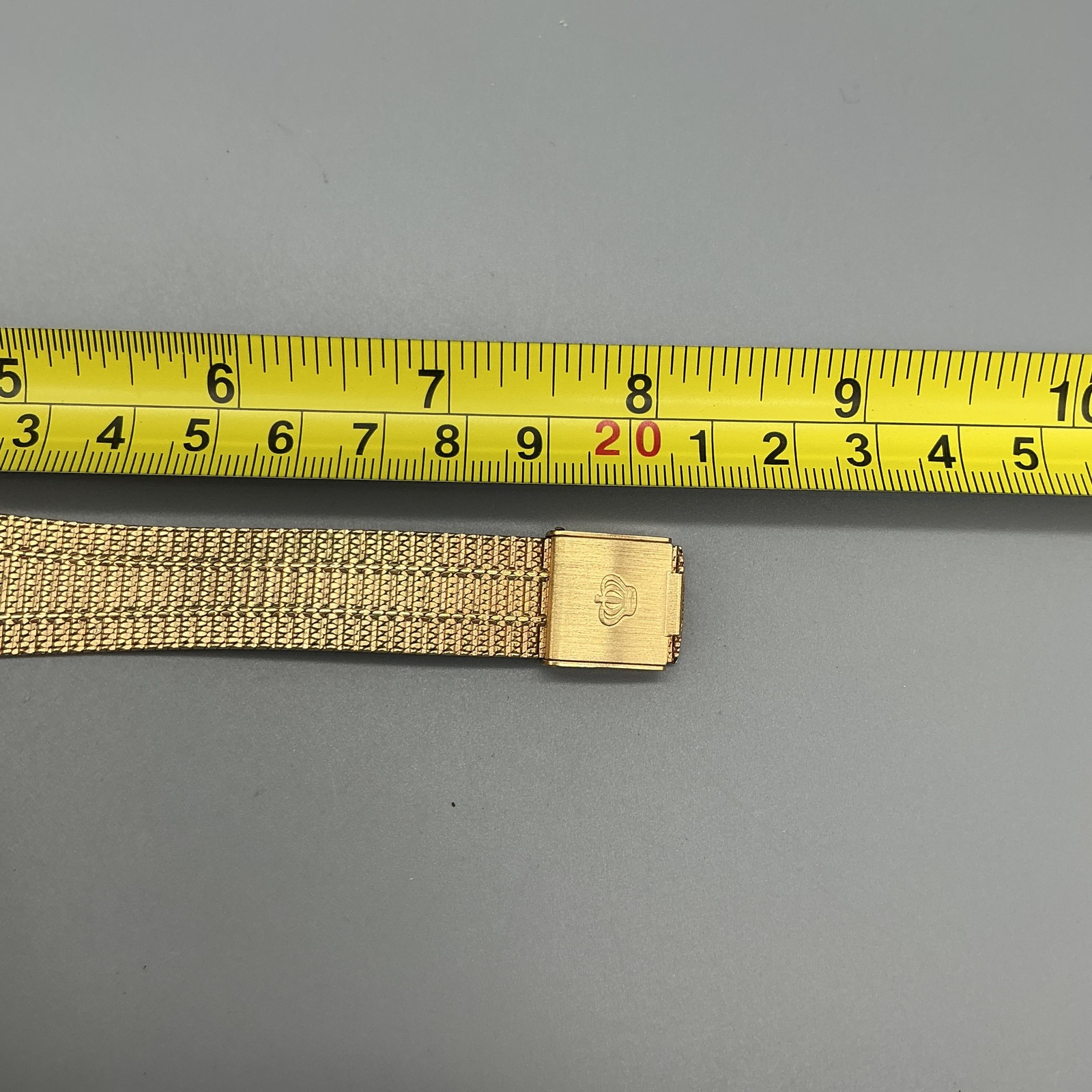 Vintage Jules Jurgensen Womens Watch 28mm Gold Tone Bracelet New Battery 8.25″