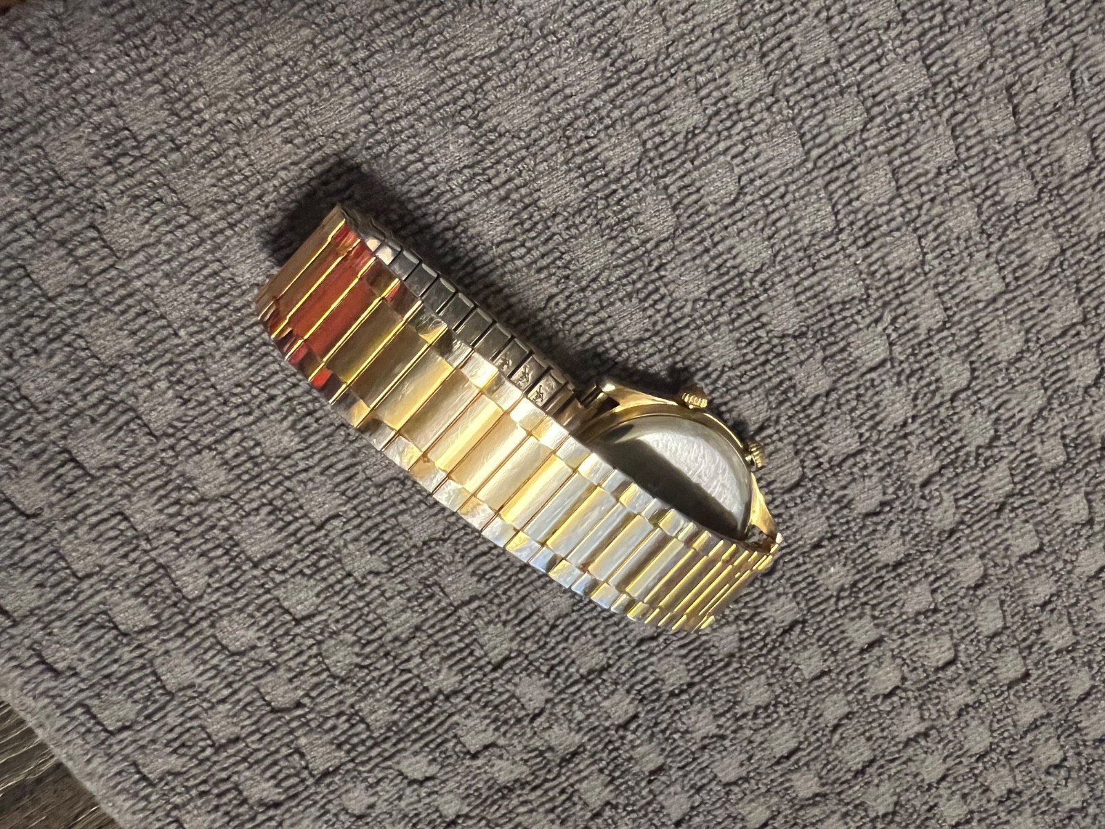 Poljot Watch Russian 18 Jewel Gold Tone