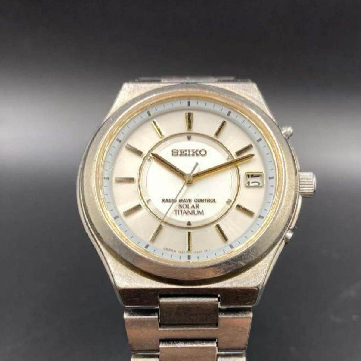SEIKO Radio Solar 7B22 0AF0 Titanium