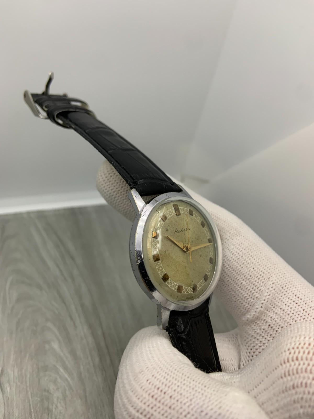 Vintage Soviet Men’s Watch RAKETA Baltika USSR 60s Mechanical 2609.I Serviced