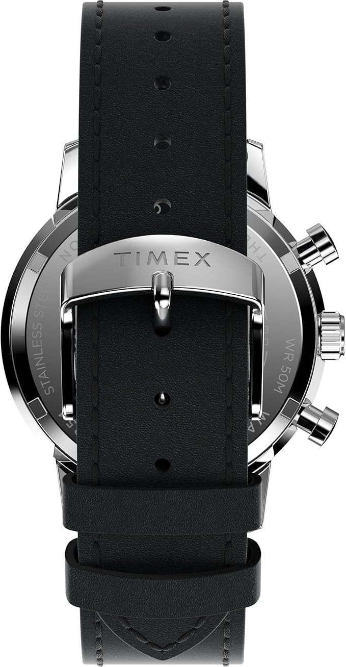 Timex Marlin Chronograph Quartz Silver Dial Men’s Watch TW2W10300