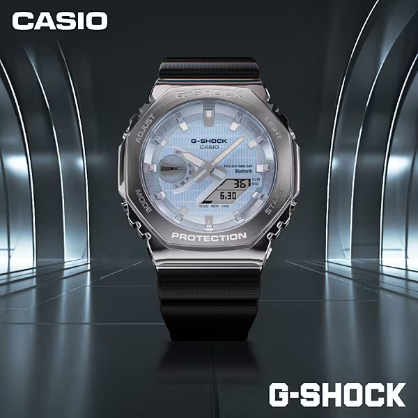 CASIO G-SHOCK GBM-2100A-1A2JF Metal Covered Solar Bluetooth Men’s Watch