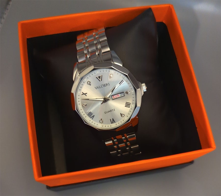Valcieri Riviera Premium Men’s Quartz Watch – Brand New w/ Original Box/ Papers
