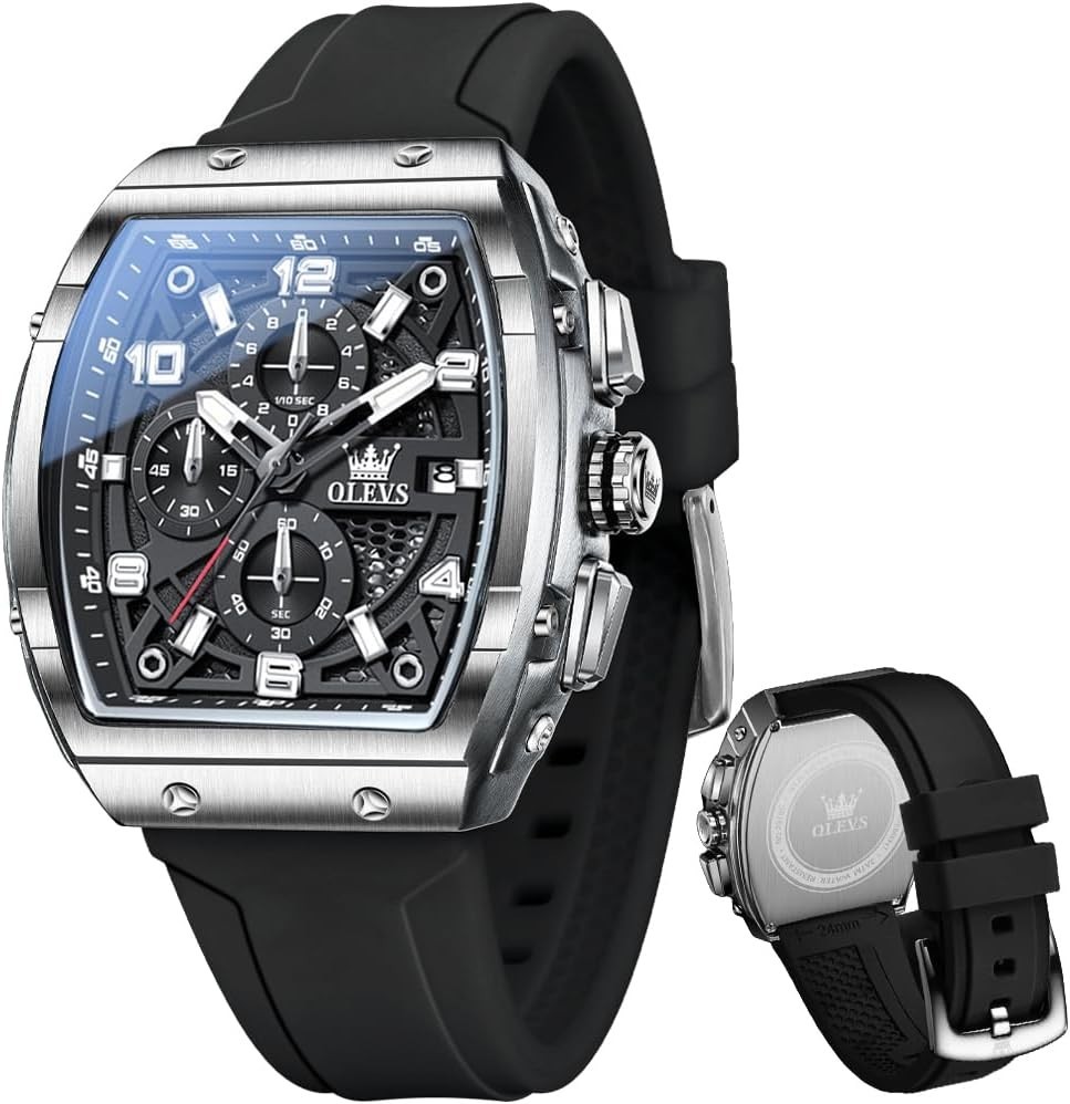 Luxury Men’s Chronograph Watch – Waterproof, Luminous & Stylish | Business Ready