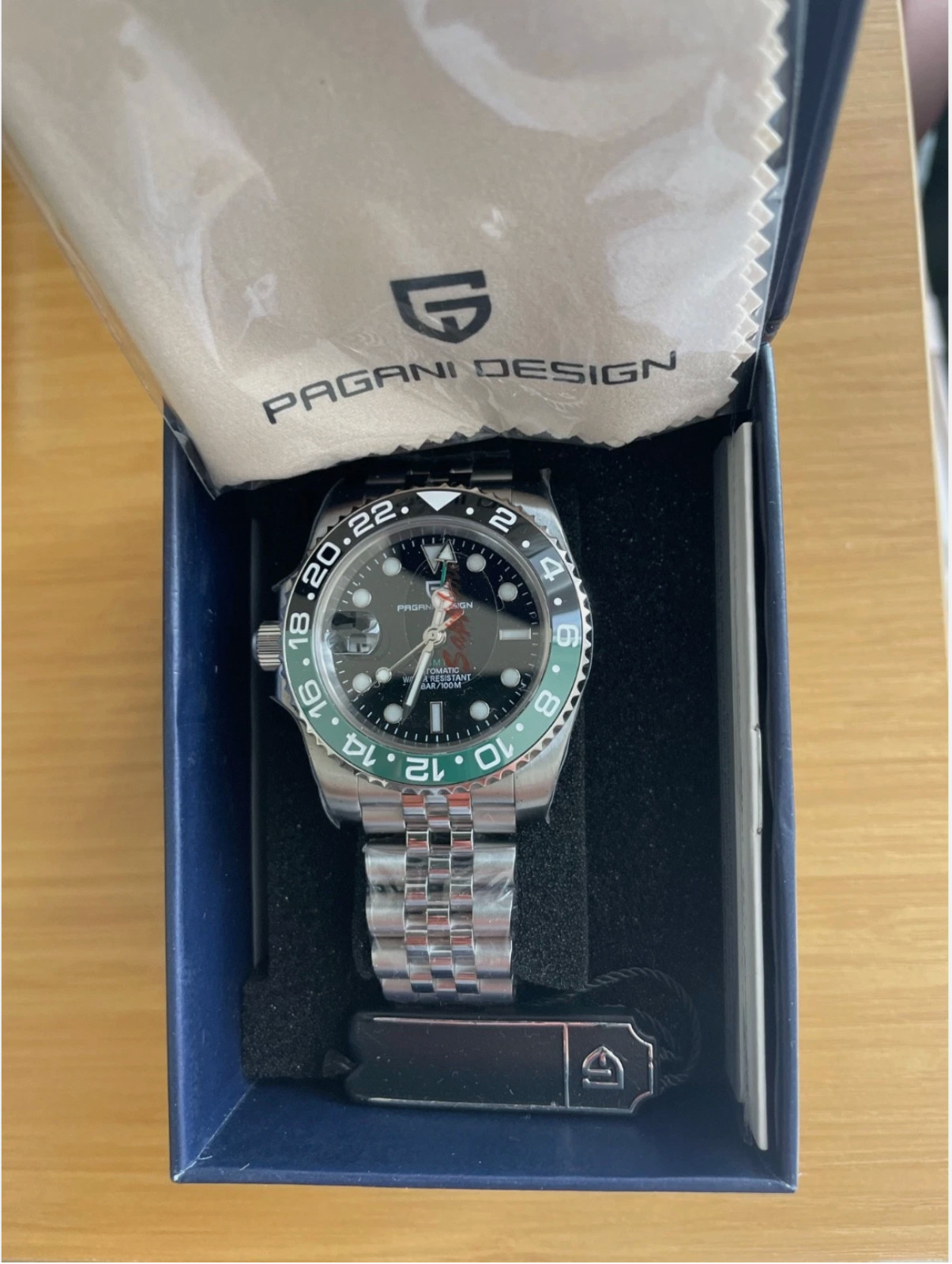 PAGANI Design PD-1662, (Sprite), Lefty, Automatic,Jubilee’s bracelet.