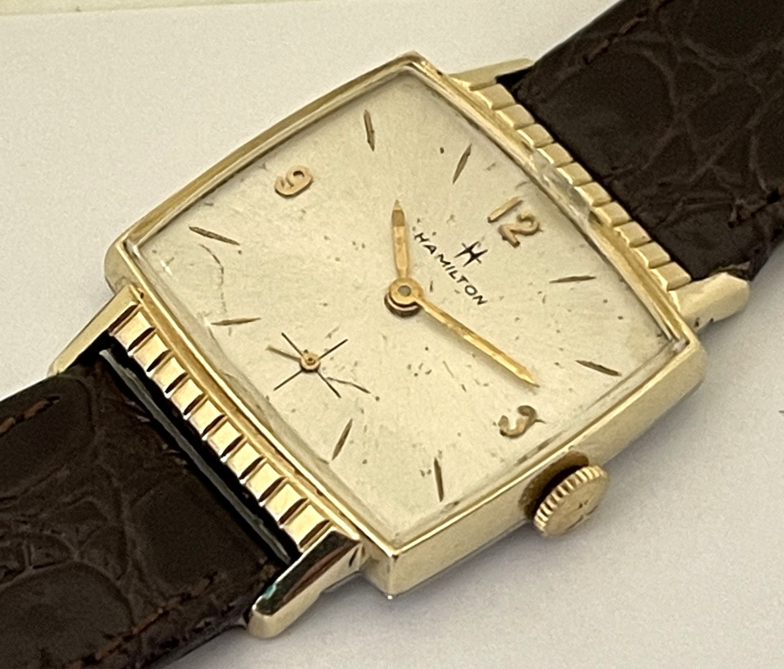 Vintage 1962 Hamilton Gary Thinline 6500 17 Jewels Men’s Watch