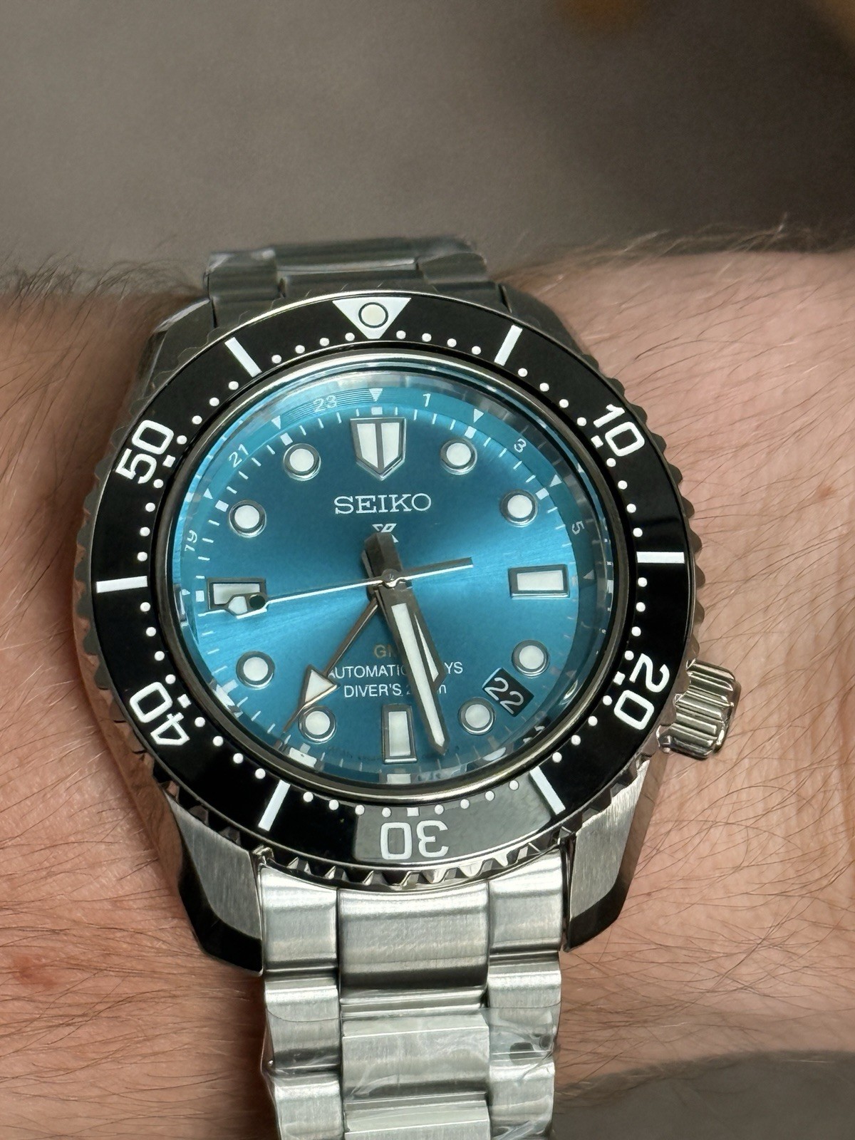 Seiko Prospex 1968 Heritage Diver’s Watch 42mm Turquoise Dial SPB475