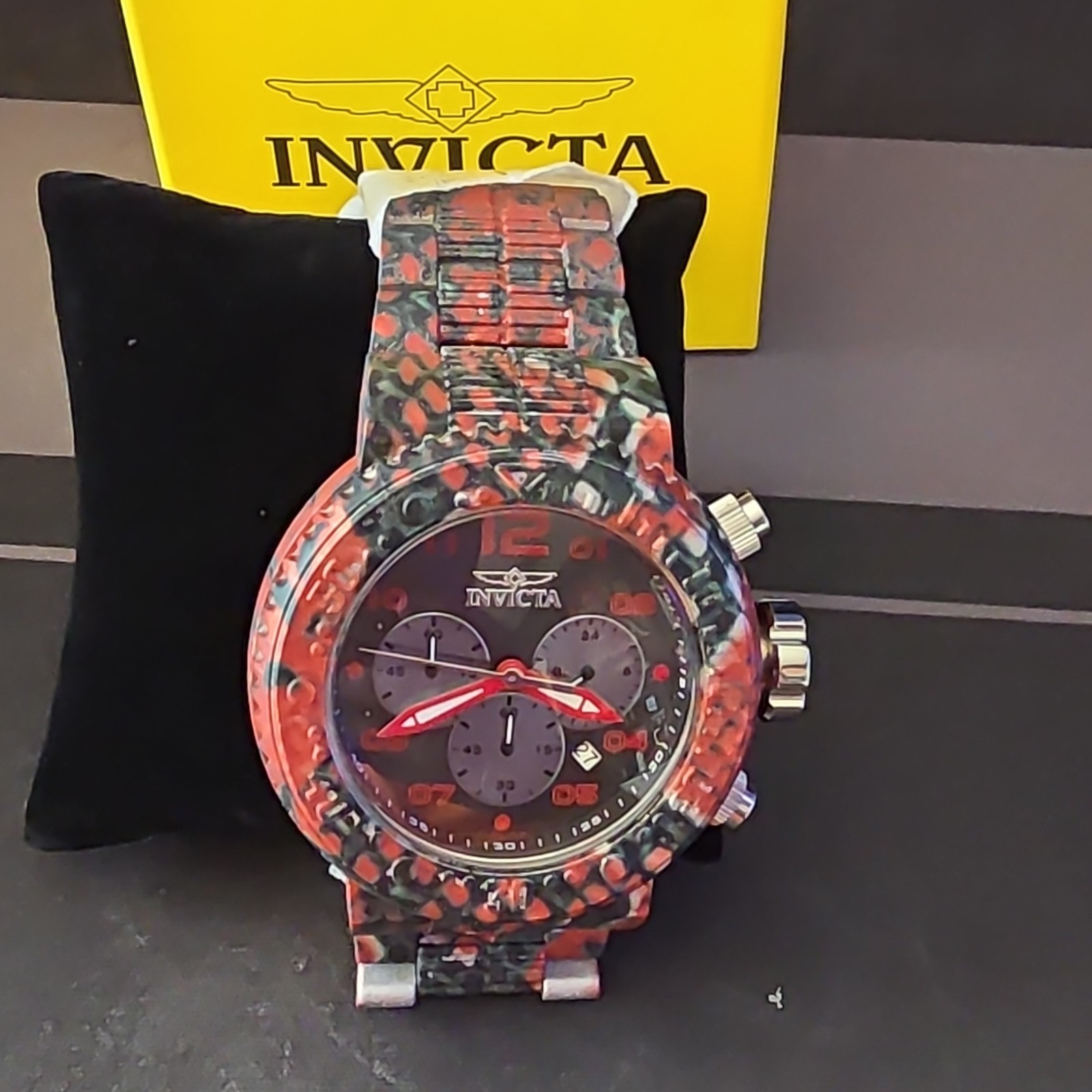Invicta Pro Diver Men’s Watch – 52mm, Aqua Plating, Steel (48552)