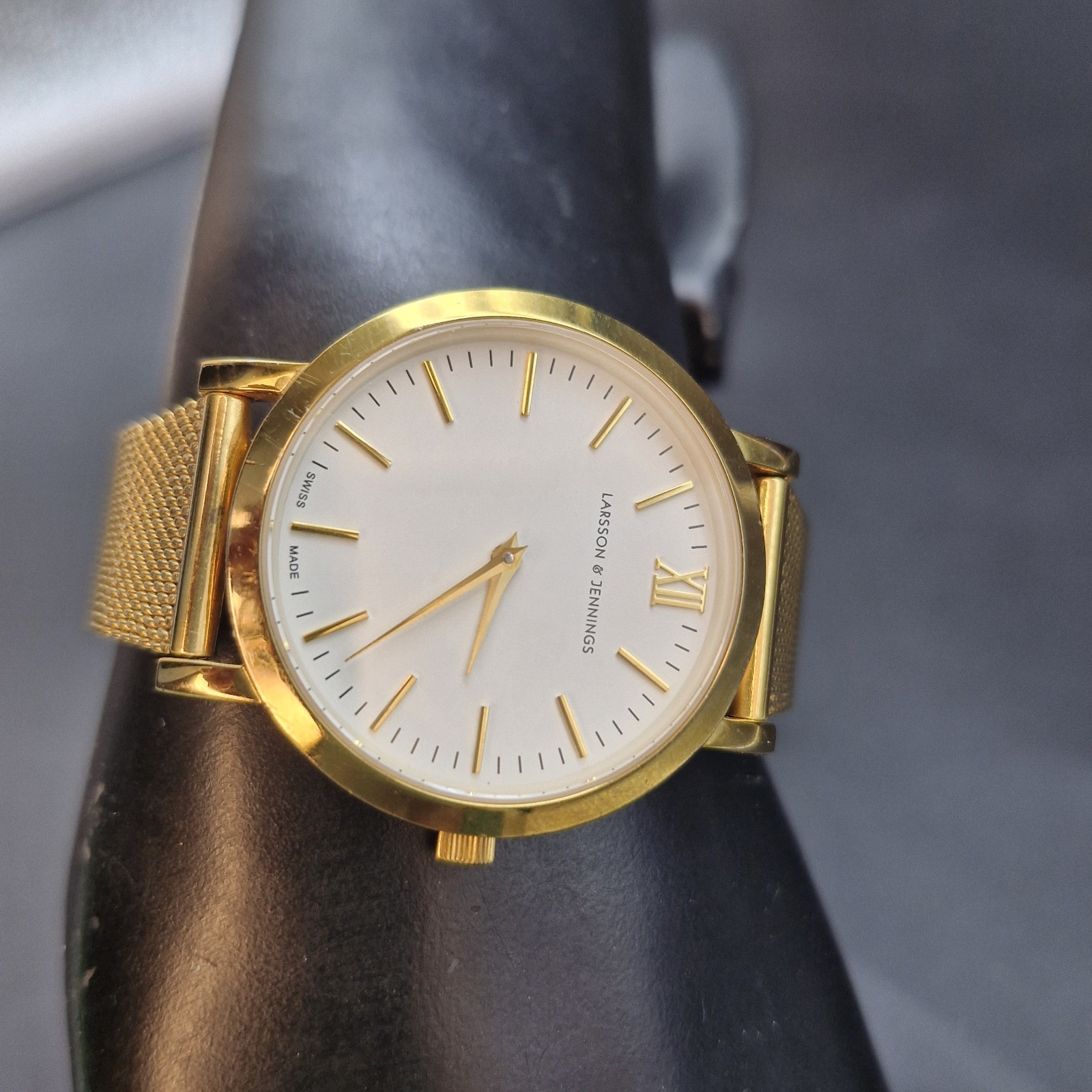Larsson & Jennings 302517 STHM/LDN Watch, 26mm Nice Condition New Battery Runs
